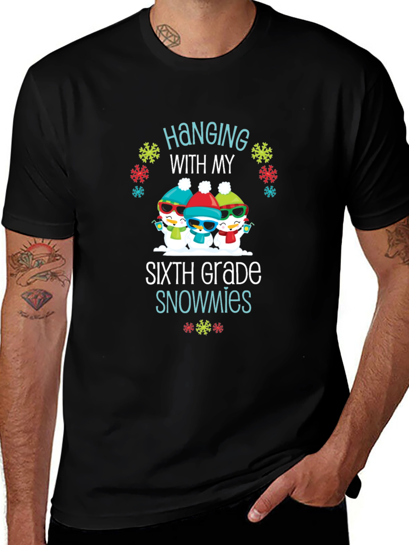 Sixth Grade Snowmies T-Shirt