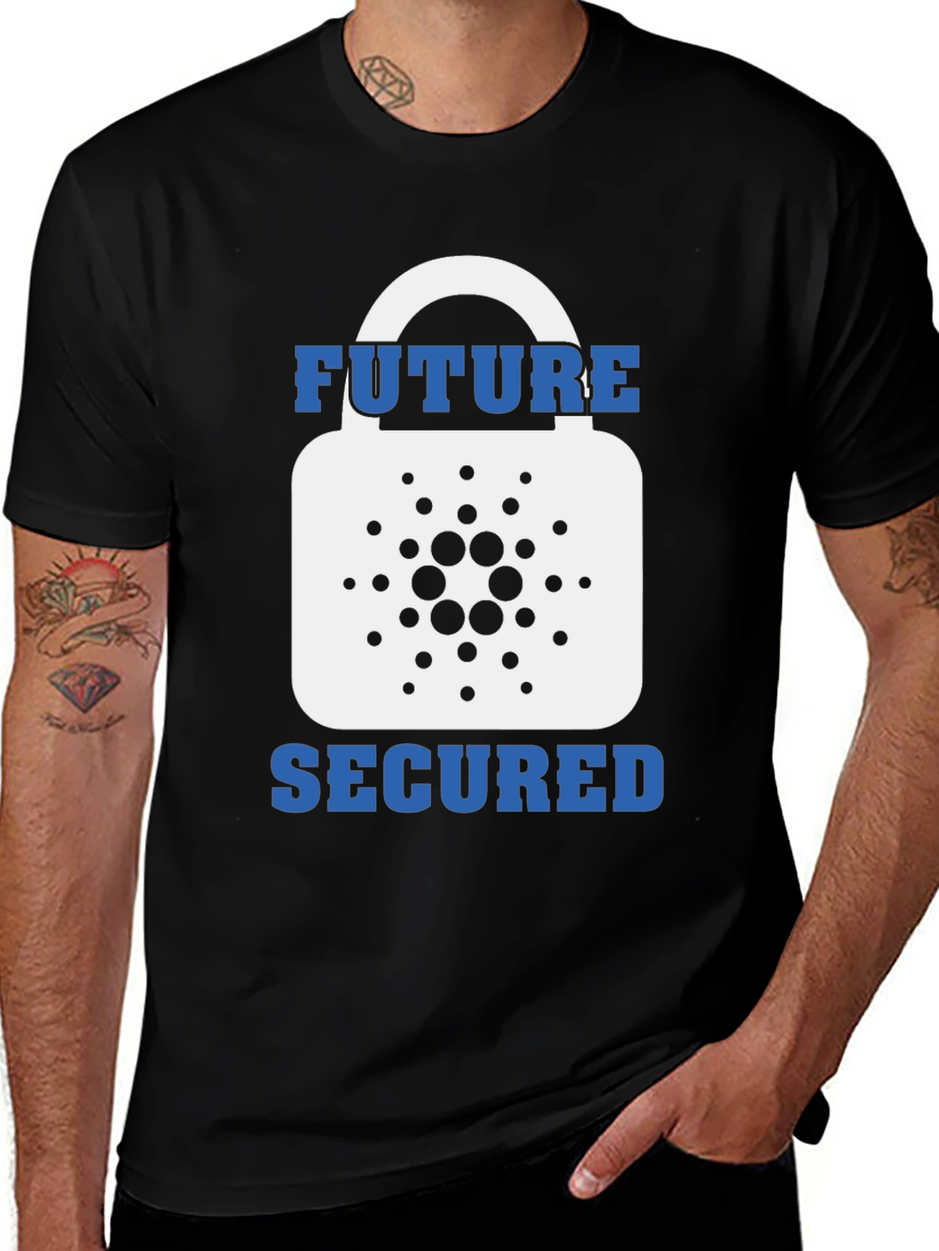 Future Secured T-Shirt - Crypto Cardano Tee