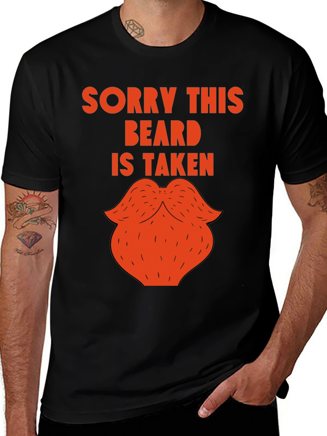 Variant 14 of Sorry This Beard Is Taken Funny Graphic Tee