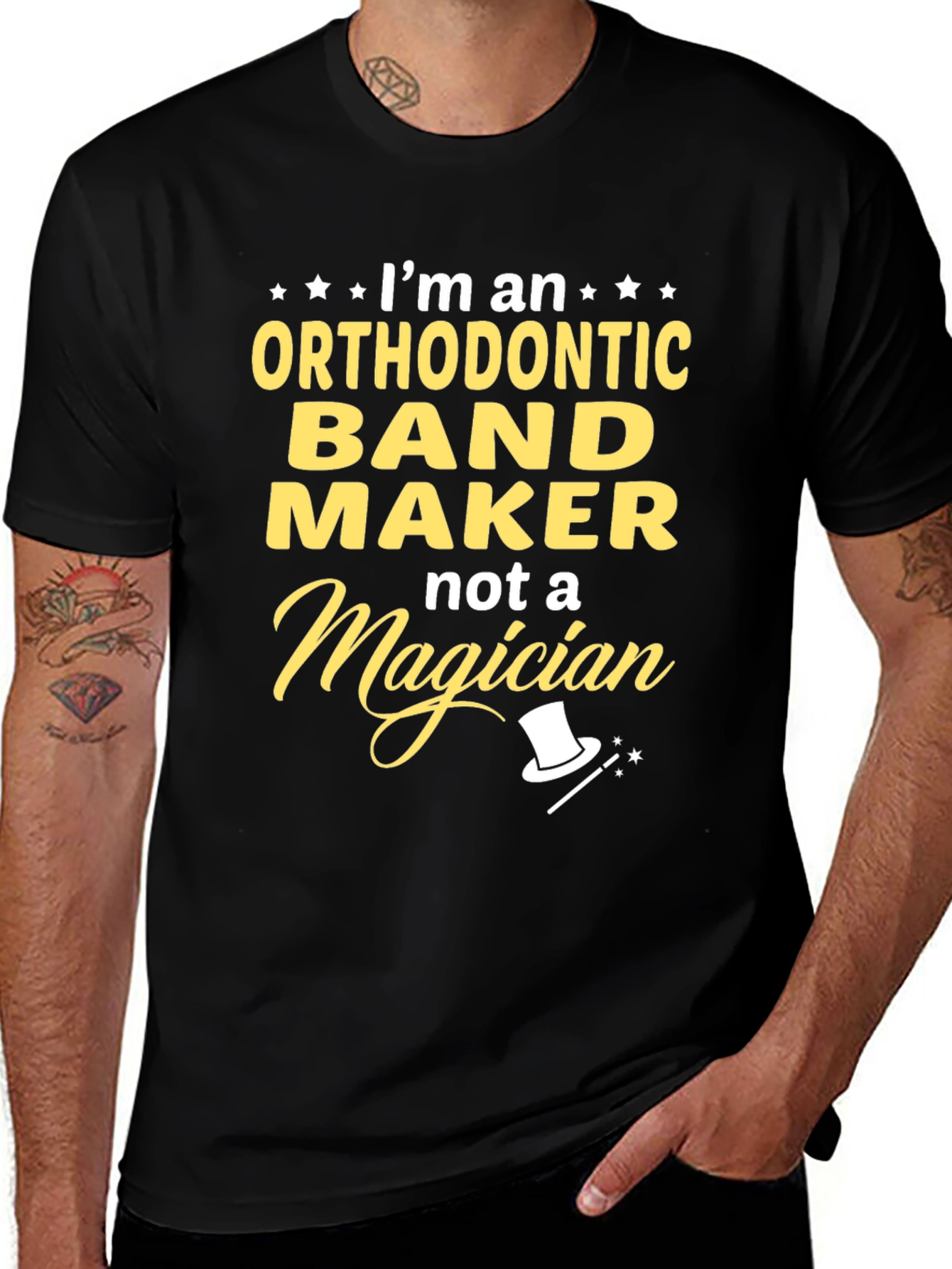 Orthodontic Band Maker T-Shirt Funny Job Tee