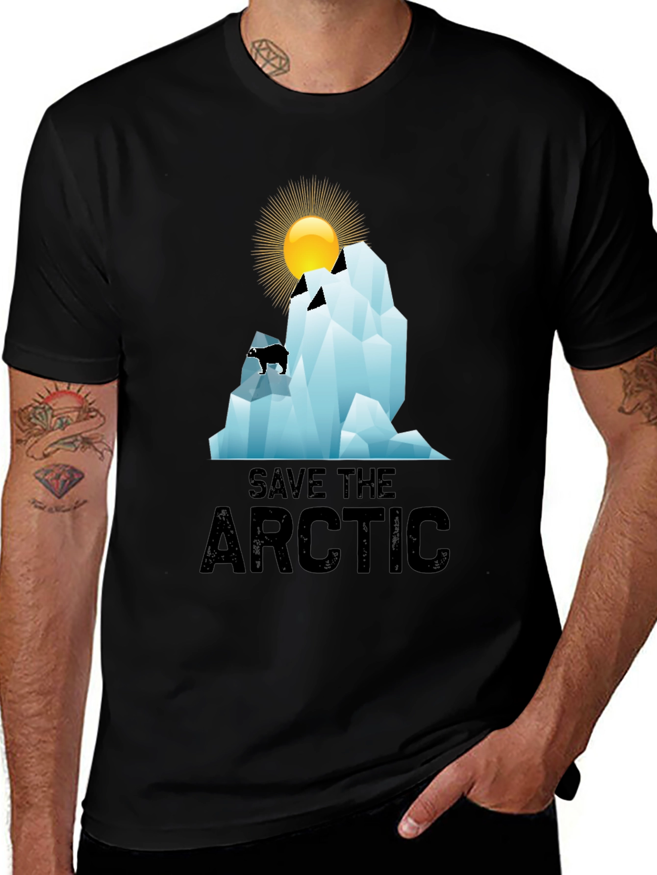 Save the Arctic T-Shirt - Global Warming Awareness