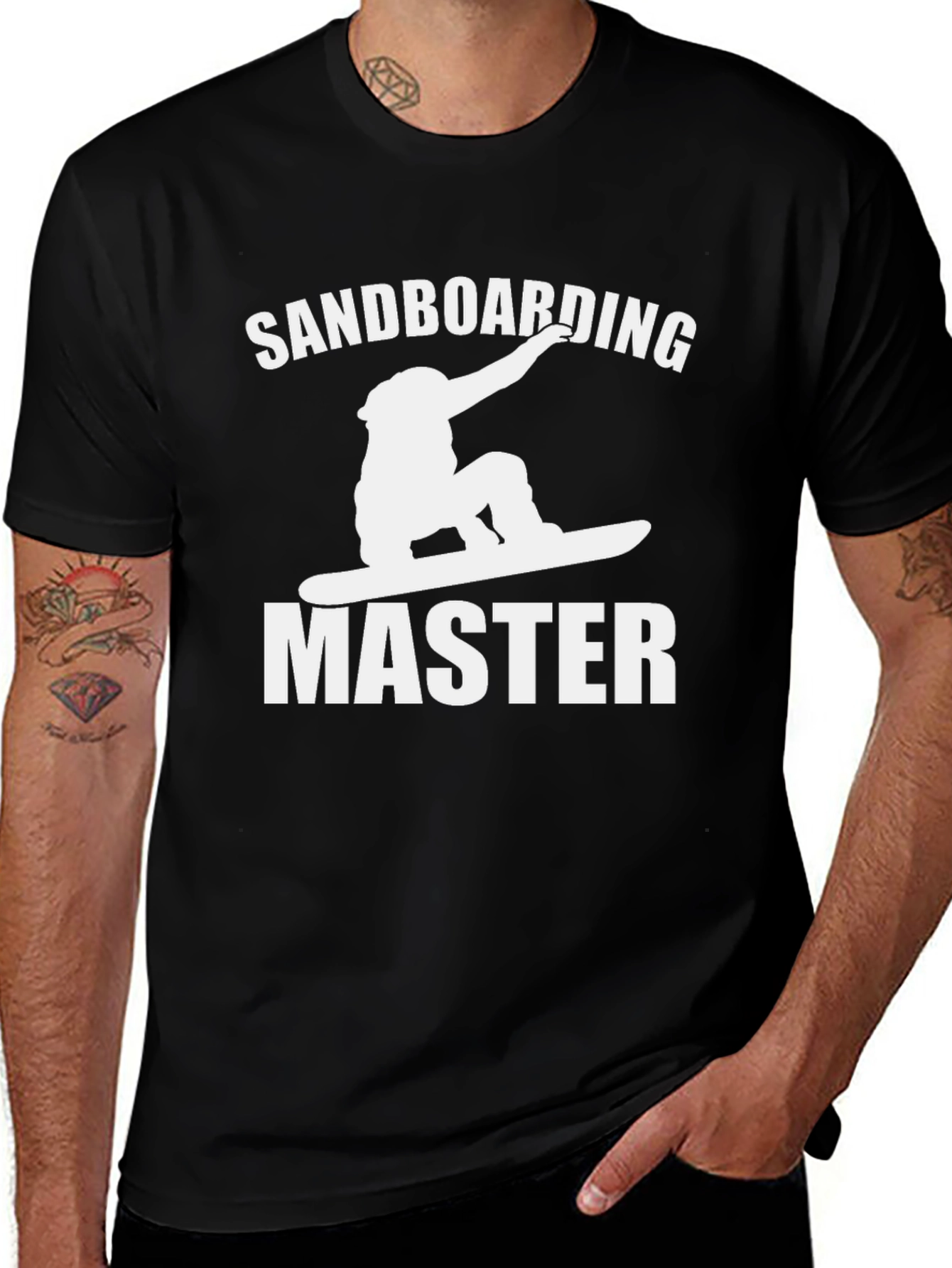Variant 14 of Sandboarding Master Graphic Tee