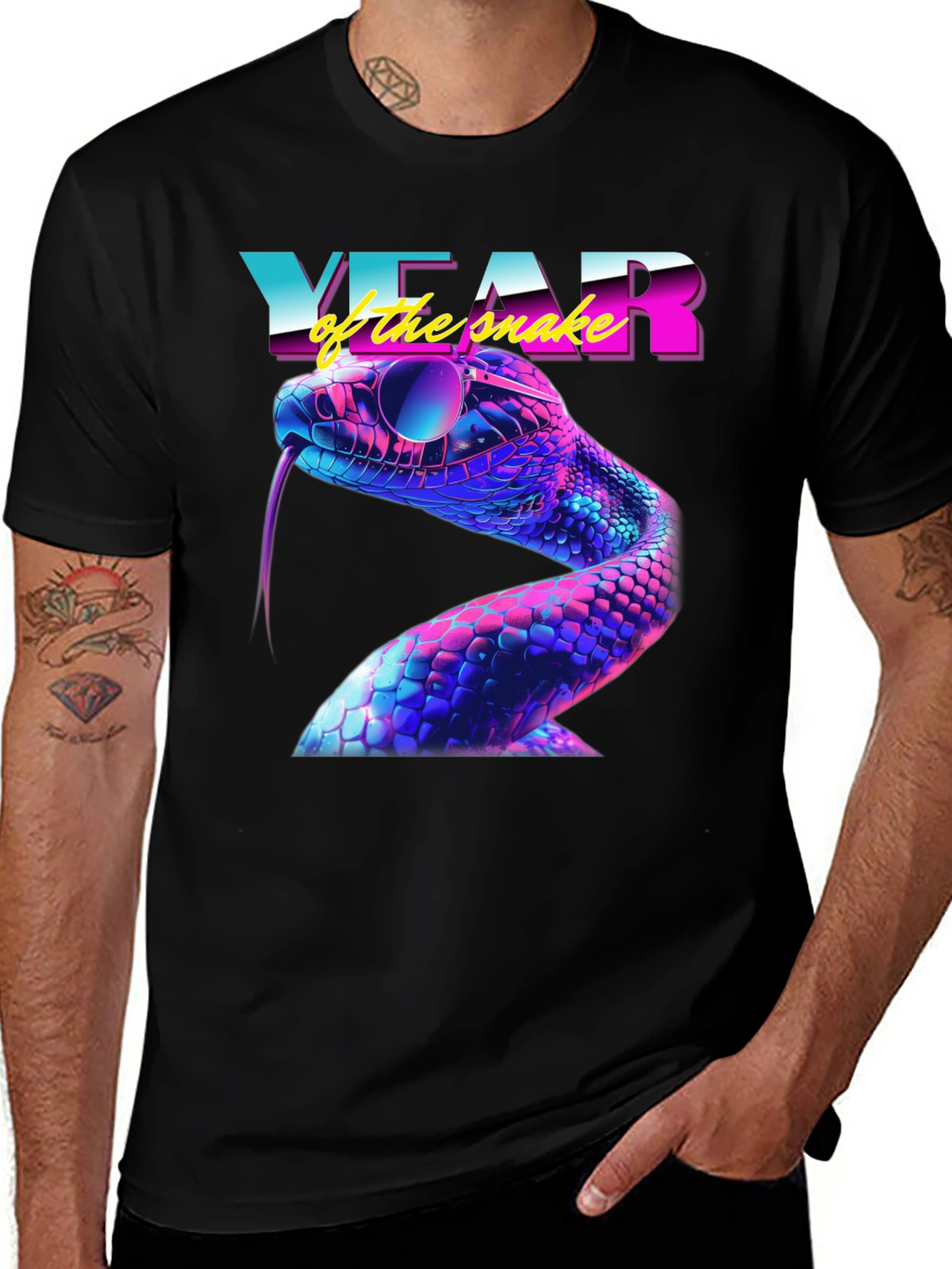 Variant 18 of Year of the Snake Graphic Tee