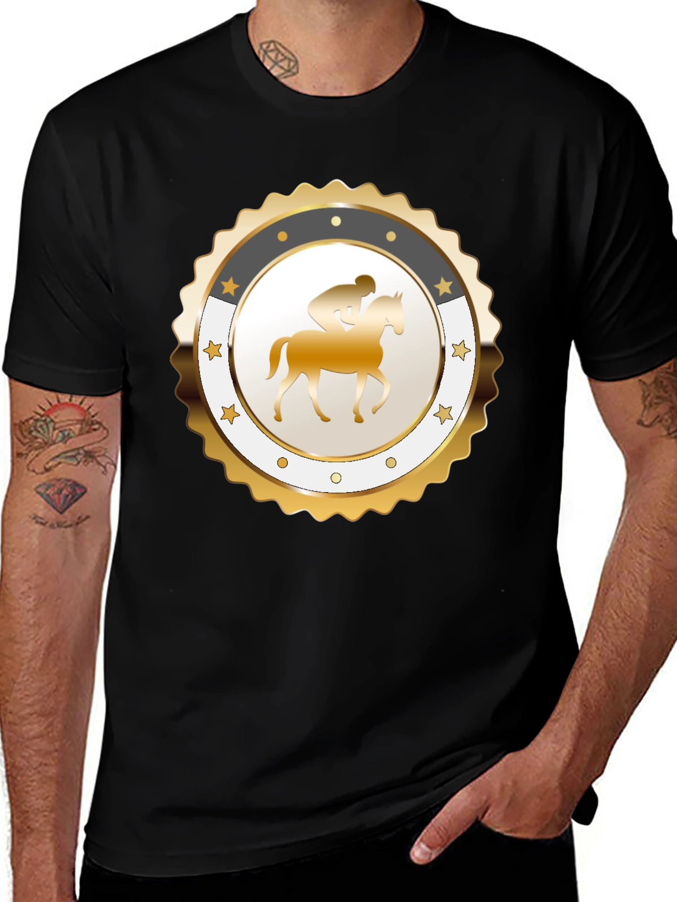 Variant 25 of Horse Riding T-Shirt