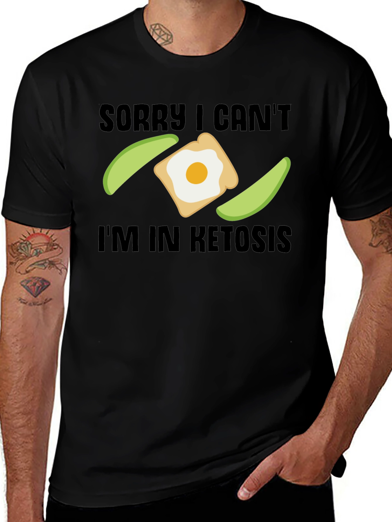 Variant 27 of Sorry I Can't I'm In Ketosis T-Shirt