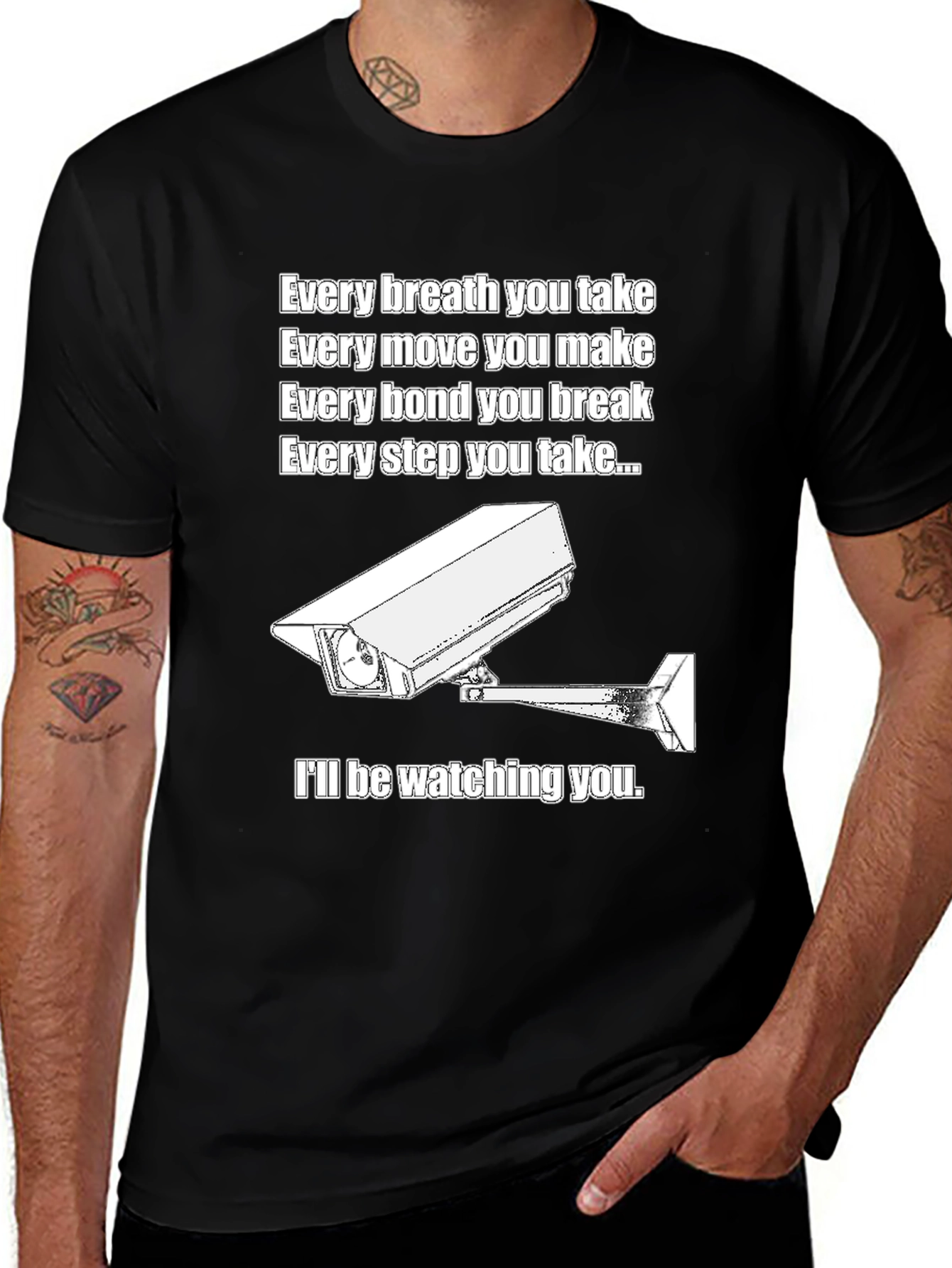 Variant 7 of Every Breath You Take Graphic T-Shirt