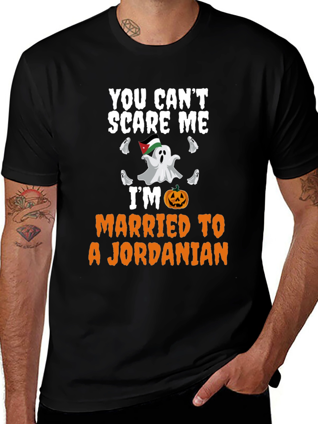 Jordanian Spouse Halloween T-Shirt