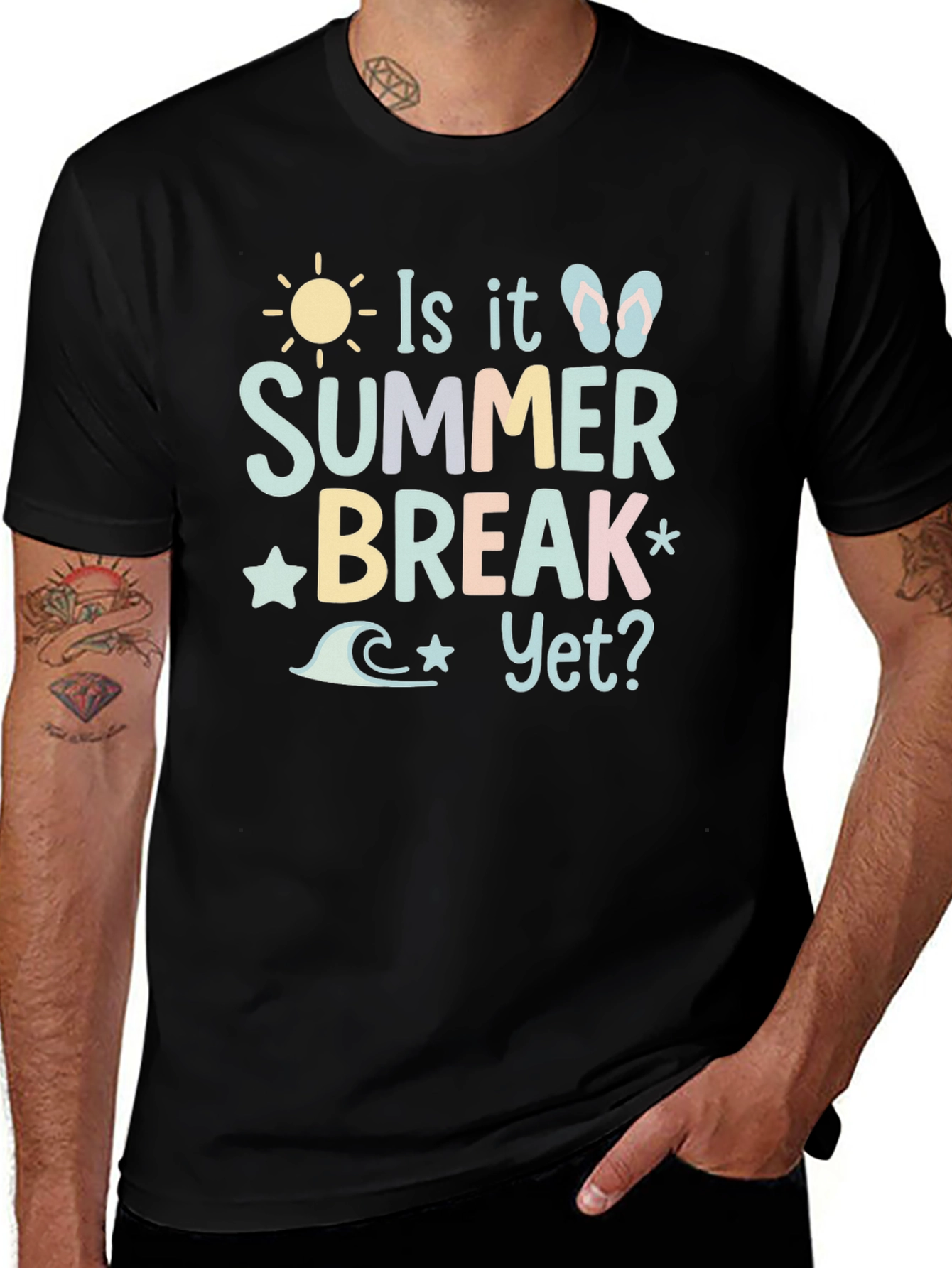 Variant 25 of Summer Break T-Shirt - Vacation Ready Tee