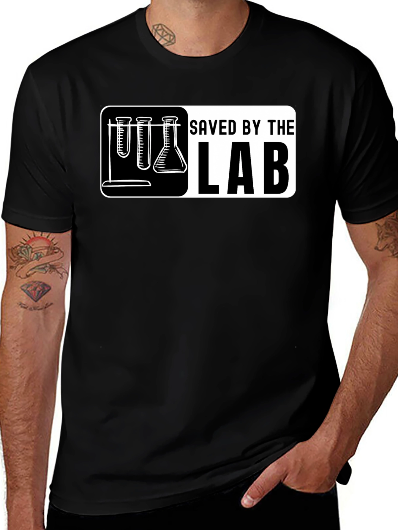 Saved by the Lab Science T-Shirt
