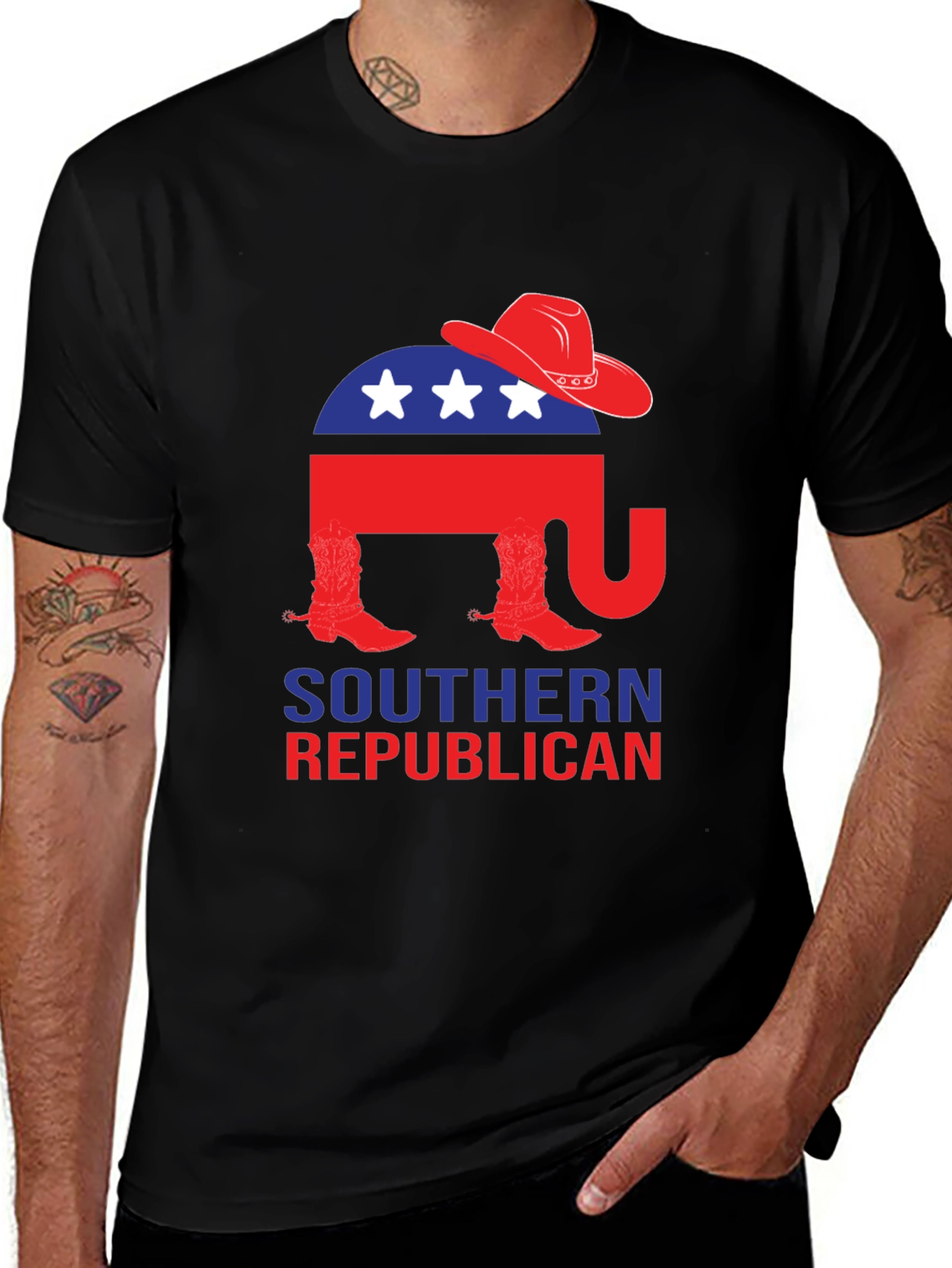 Variant 25 of Southern Republican Elephant Graphic Tee