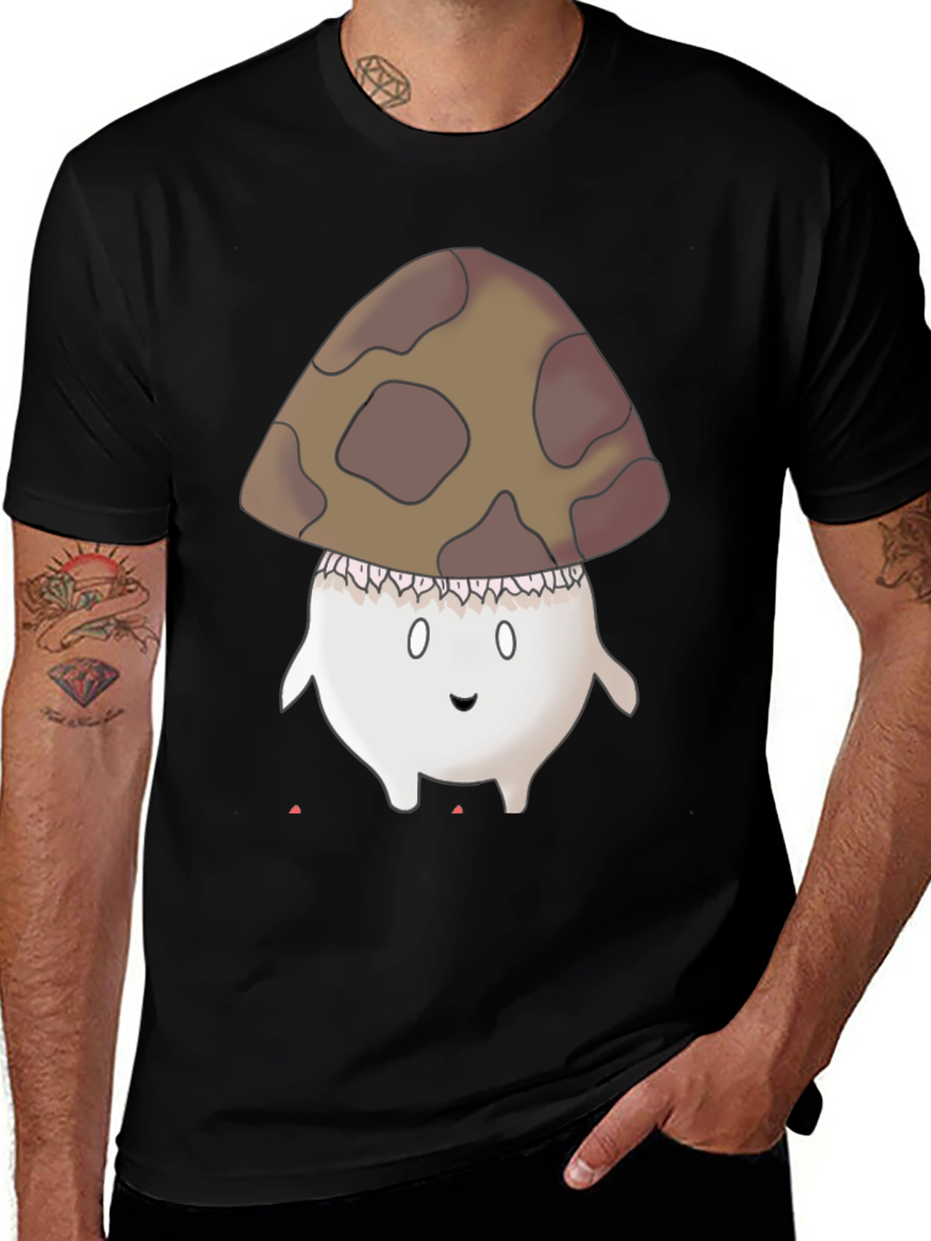 Variant 21 of Mushroom Character Graphic Tee