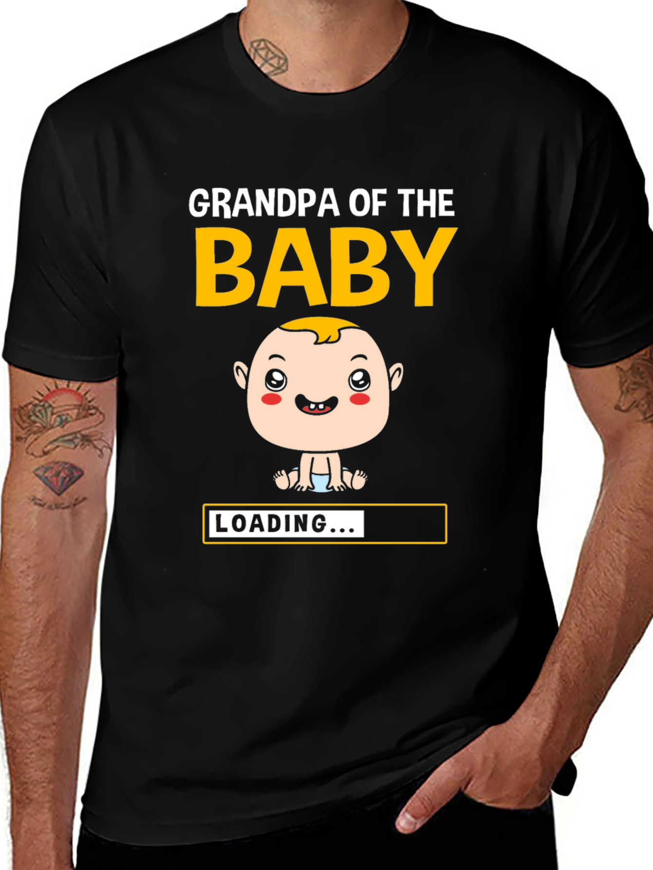 Grandpa of the Baby Loading T-Shirt