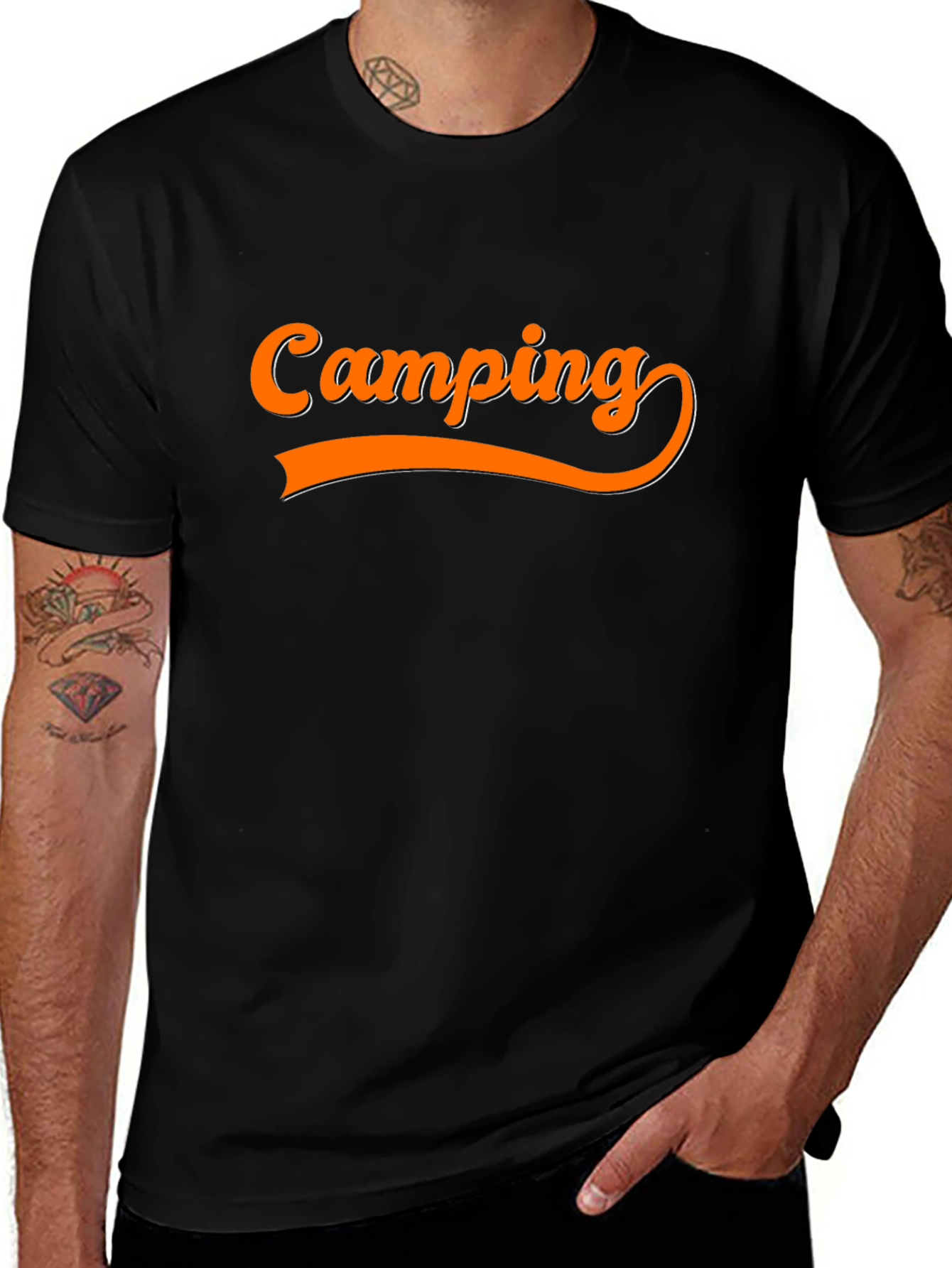 Variant 28 of Camping Graphic Tee - Adventure Ready!