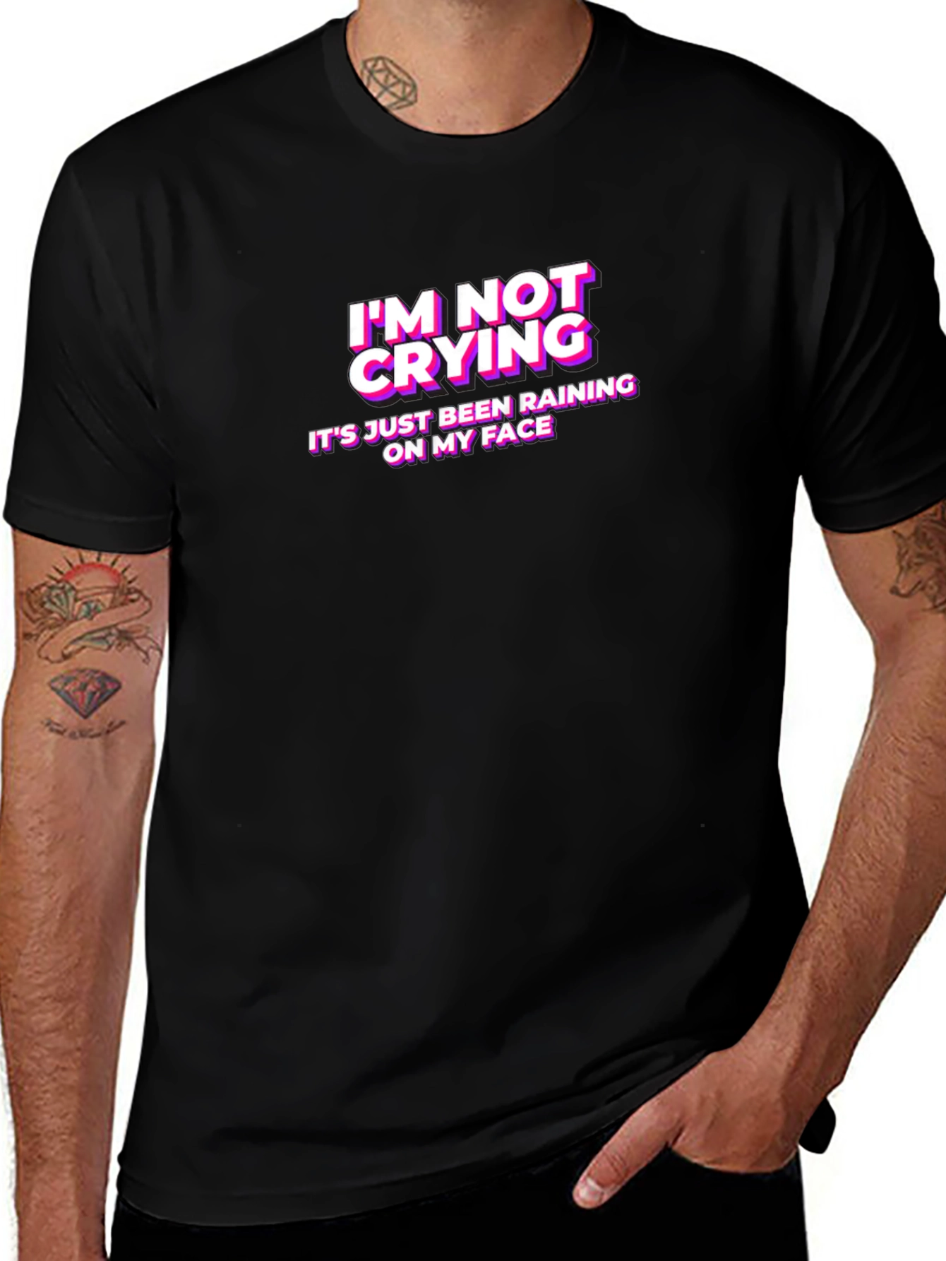 Variant 17 of I'm Not Crying Funny Graphic Tee