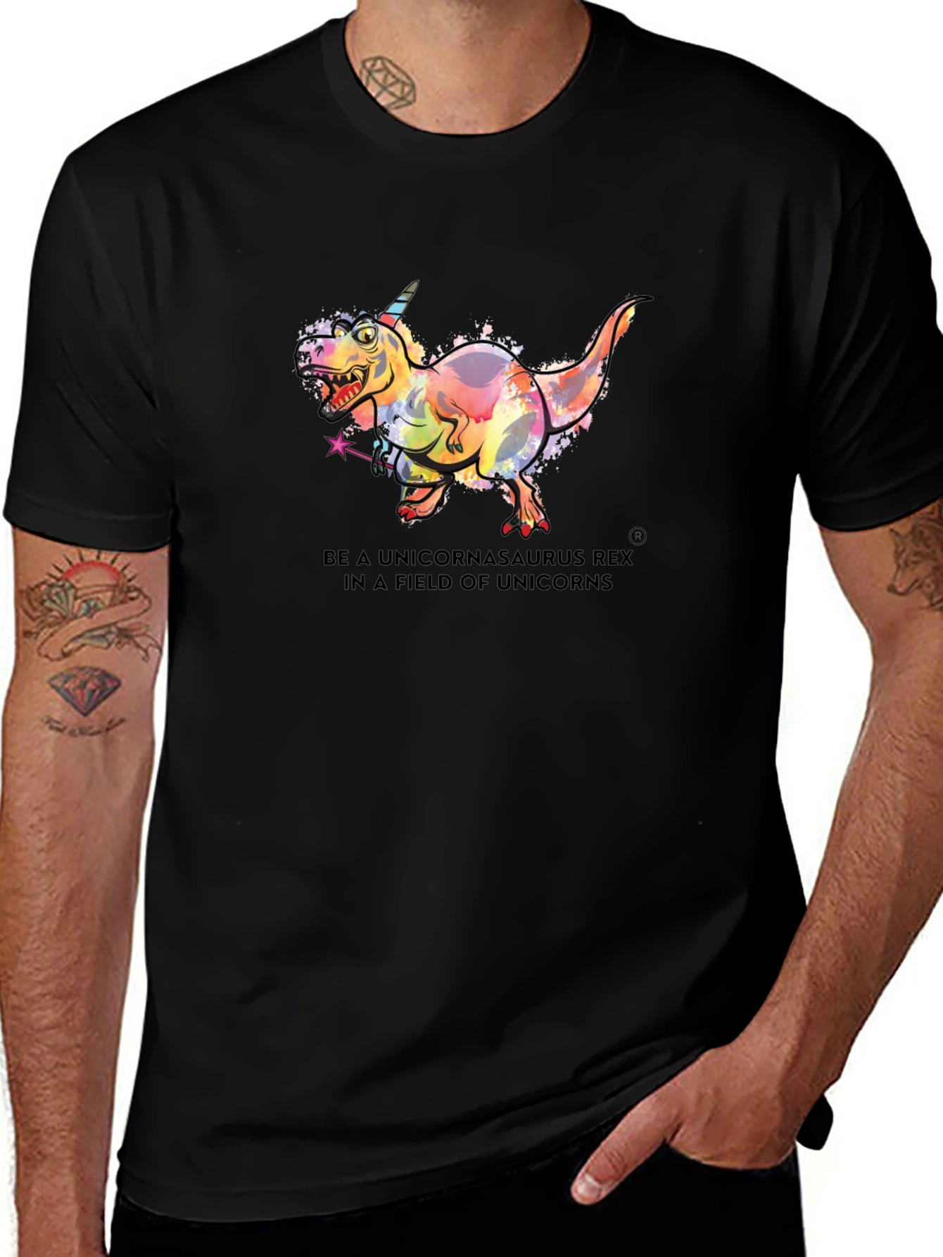 Variant 22 of Unicornasaurus Rex T-Shirt - Be a Unicorn!