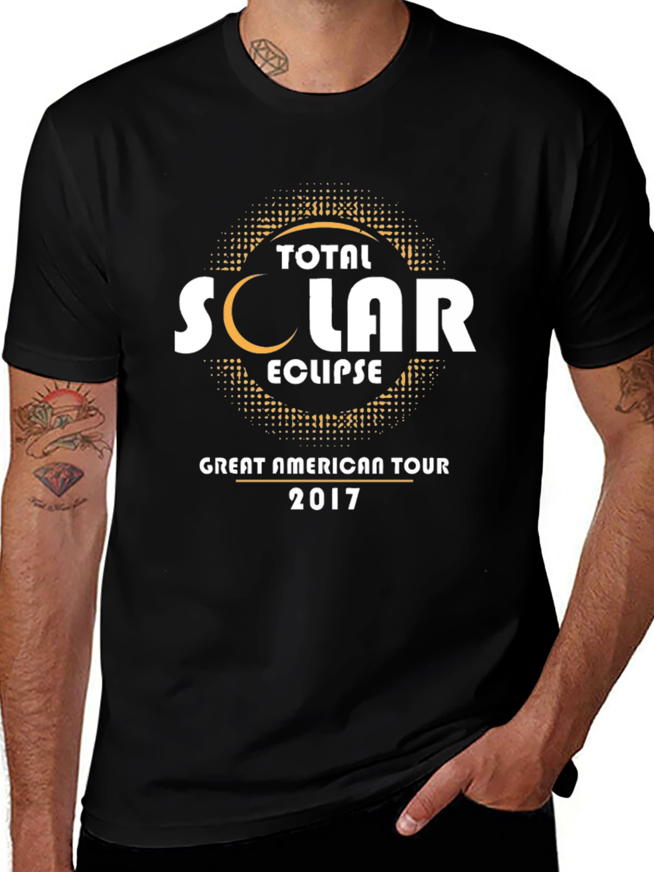 Variant 28 of Total Solar Eclipse Great American Tour 2017 T-Shirt