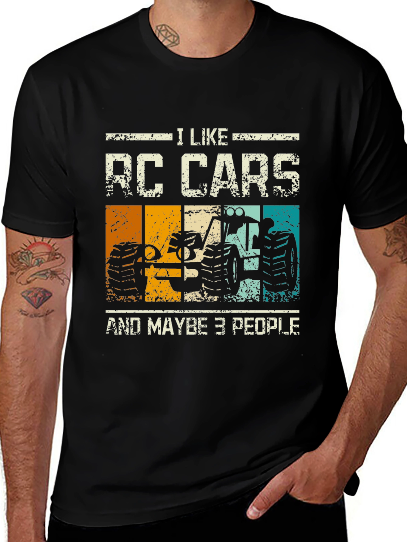 I Like RC Cars and Maybe 3 People - Graphic T-Shirt