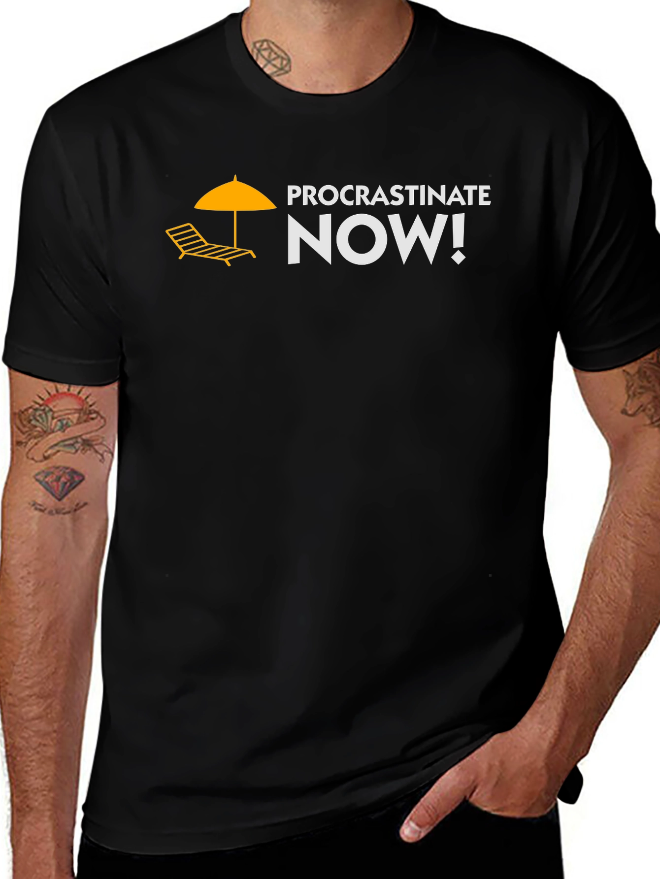 Variant 29 of Procrastinate Now! Graphic T-Shirt