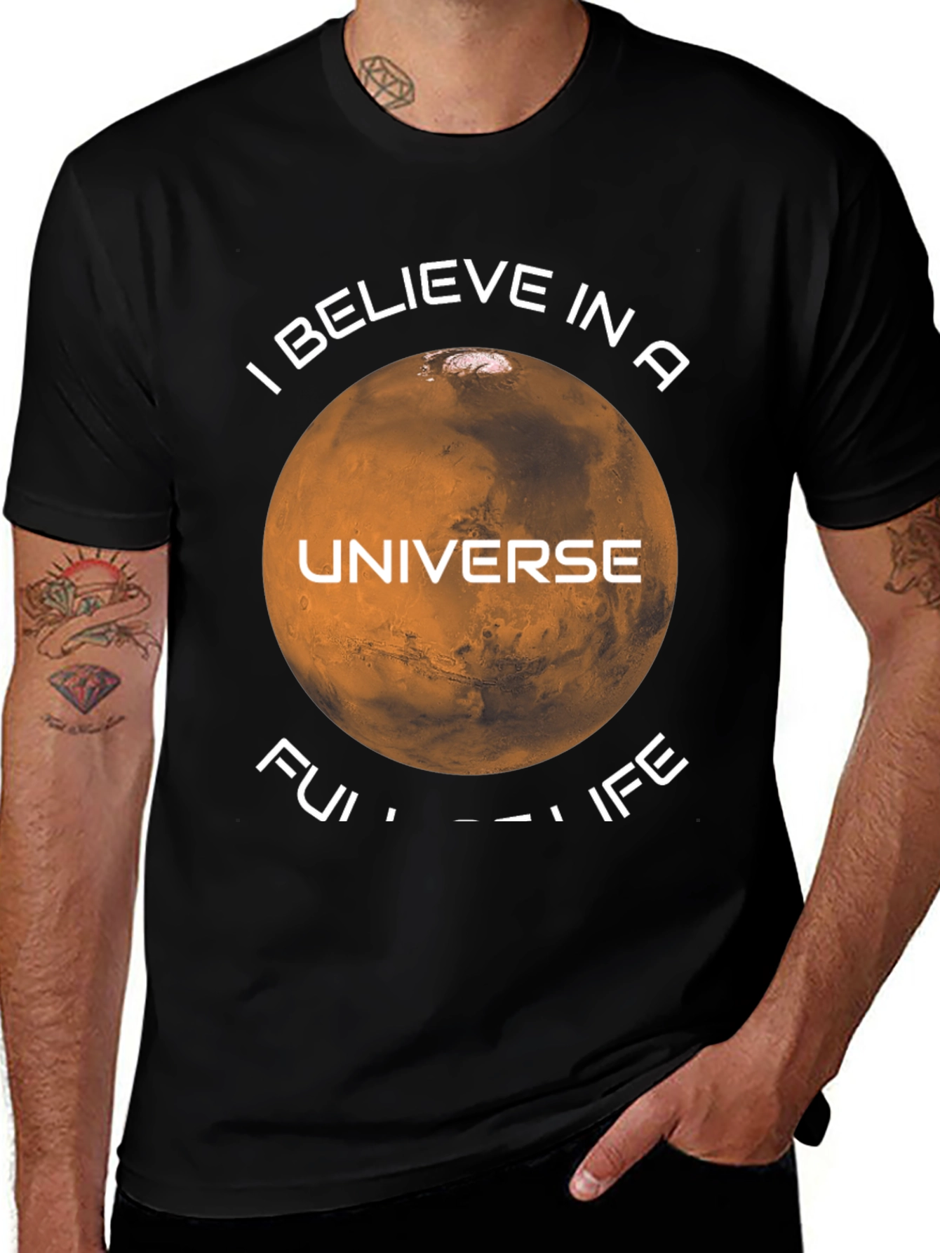 Mars Universe T-Shirt - Future Life Believer