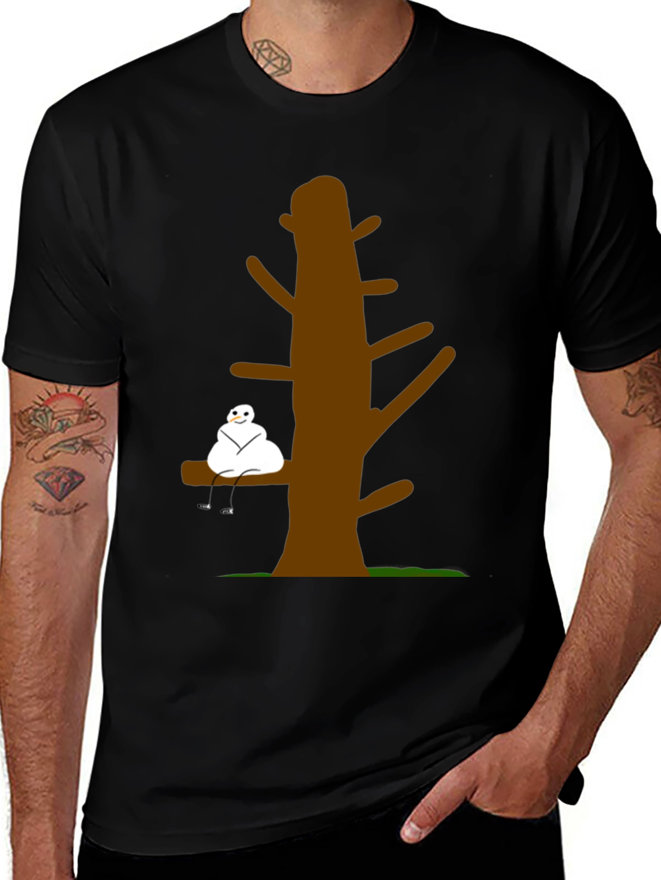 Variant 24 of Whimsical Tree Dweller Graphic Tee