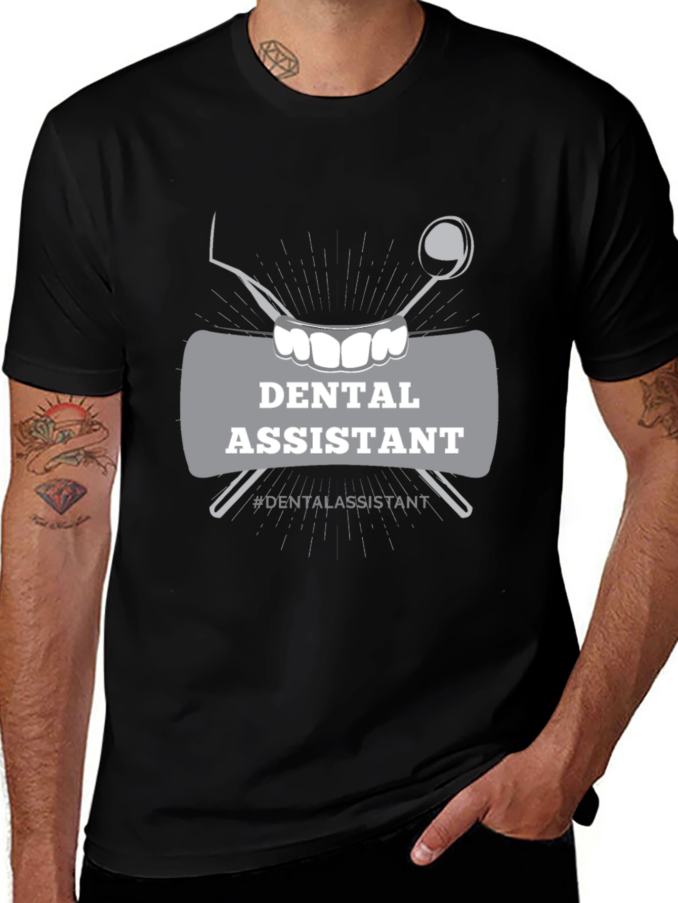 Variant 29 of Dental Assistant T-Shirt - Novelty Tee