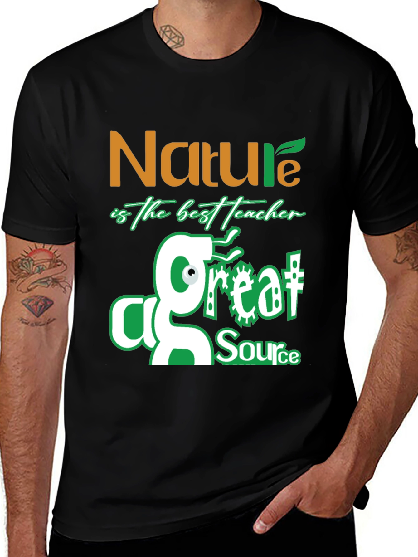 Variant 9 of Nature is the Best Teacher Graphic Tee
