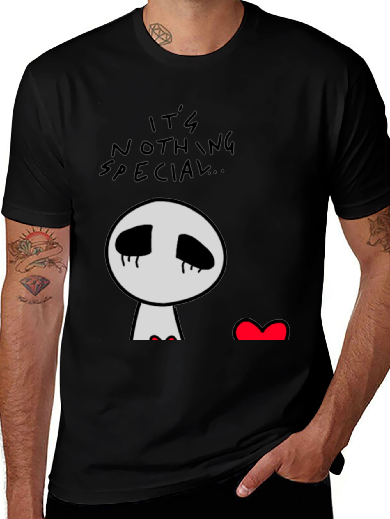 Variant 20 of Emotional Cartoon Graphic T-Shirt