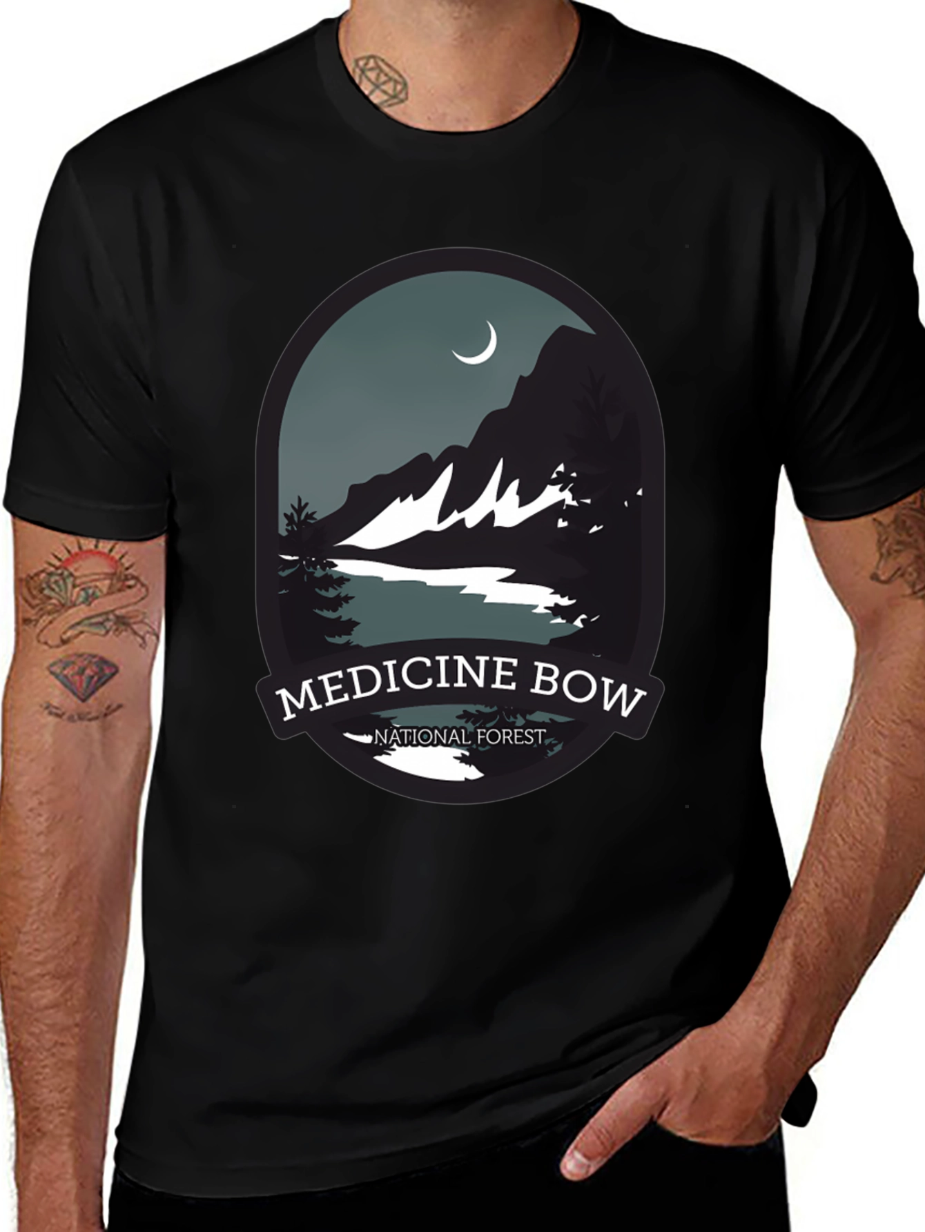 Variant 27 of Medicine Bow National Forest Graphic Tee