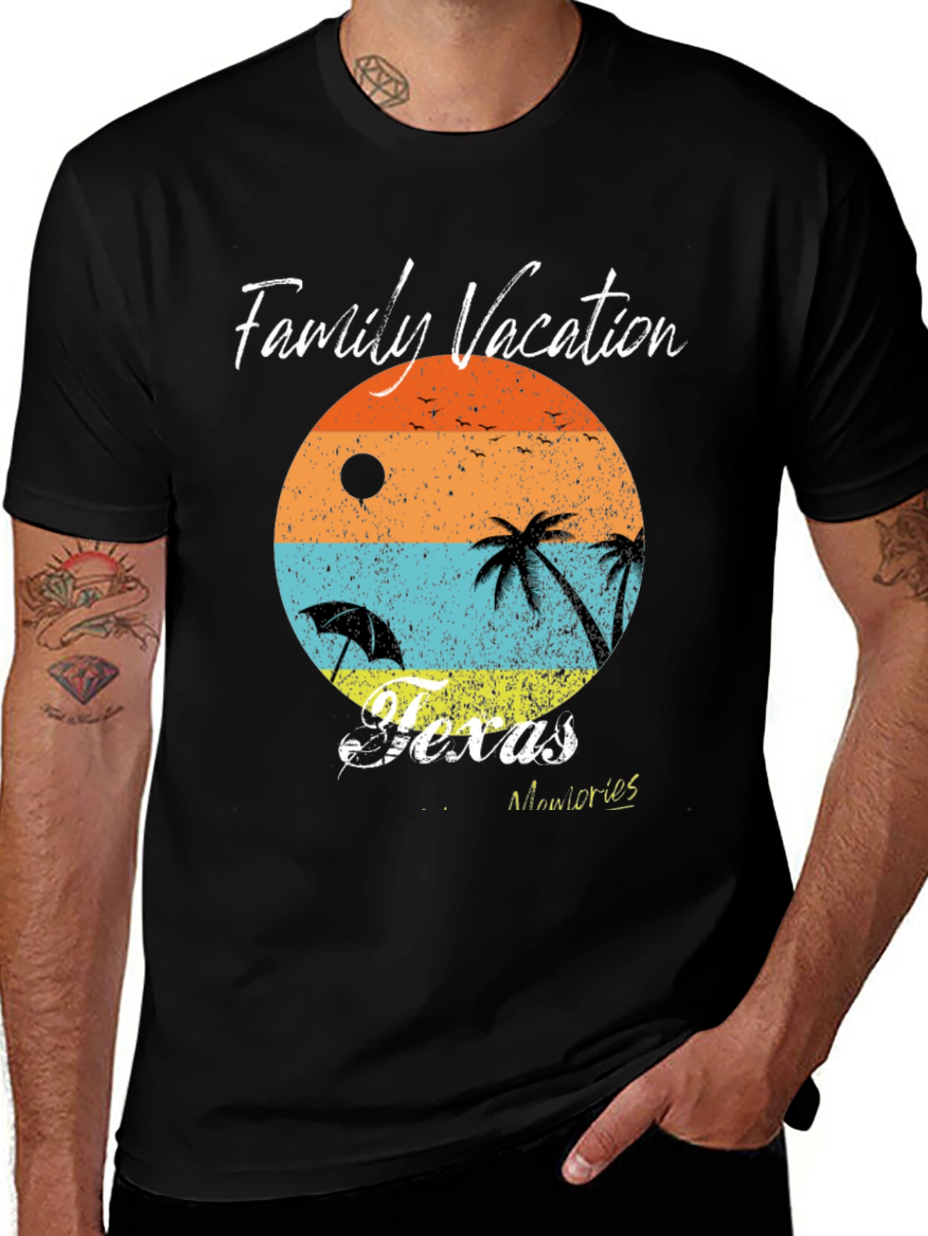 Variant 16 of Texas Vacation Memories Tee
