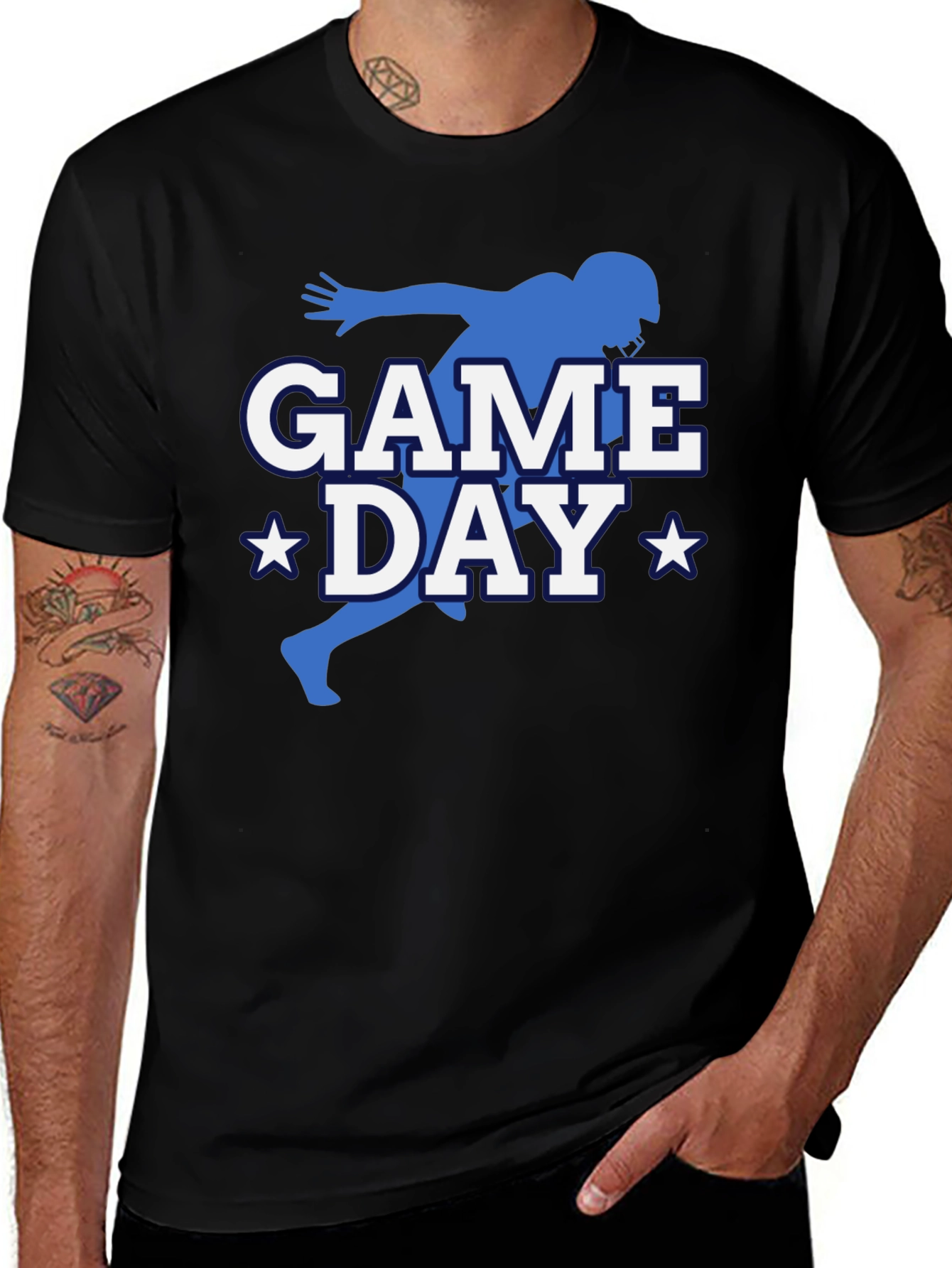 Variant 3 of Game Day Football Graphic Tee