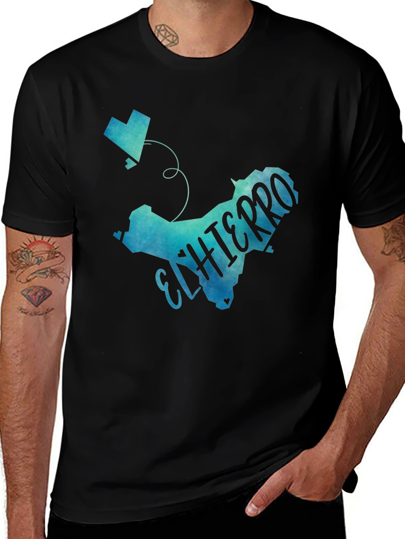 El Hierro Heart Kite Graphic T-Shirt