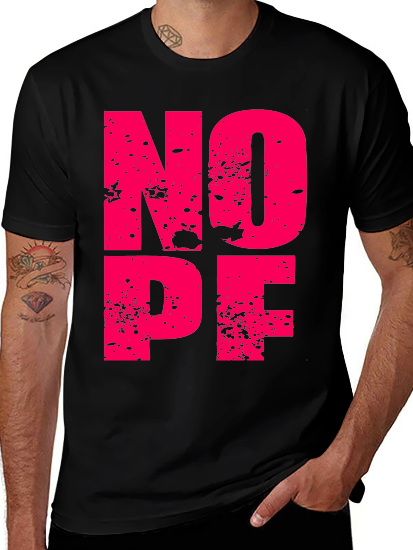 Variant 25 of NOPE Graphic T-Shirt - Casual Wear