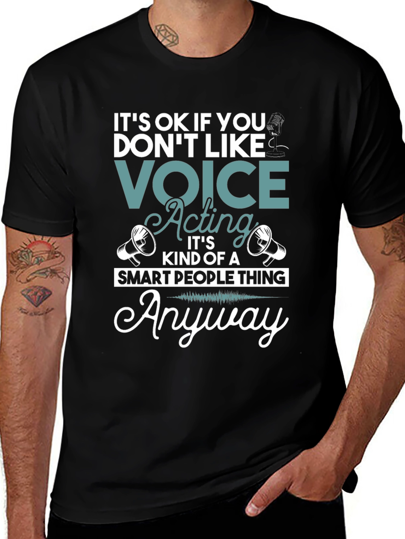 Variant 22 of Voice Acting Smart People T-Shirt