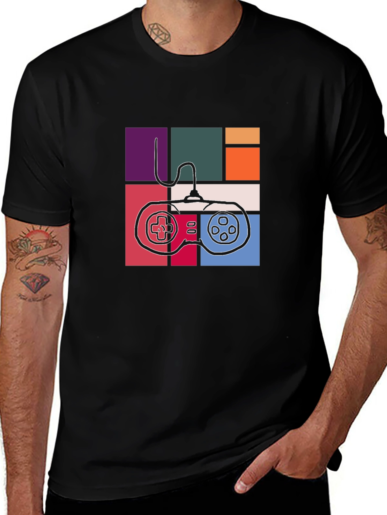 Variant 20 of Retro Gamer T-Shirt - Classic Console Style