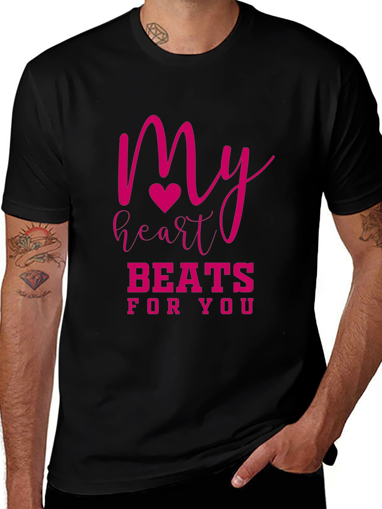 Variant 10 of My Heart Beats For You - Graphic Tee