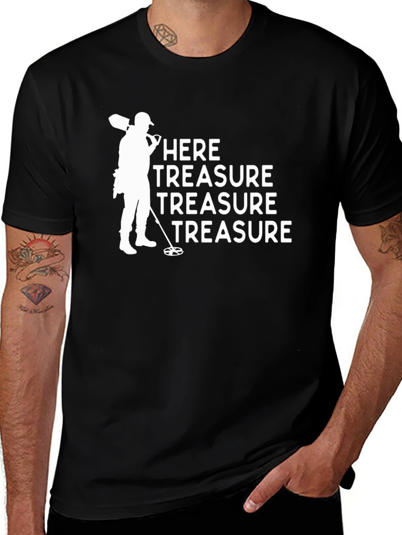 Variant 24 of Treasure Hunting T-Shirt - Metal Detecting Tee