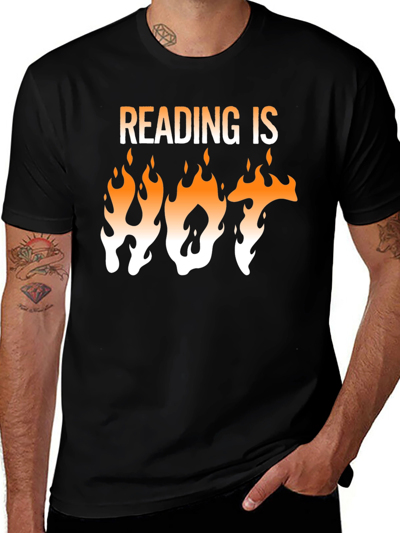 Reading is Hot T-Shirt - Unisex