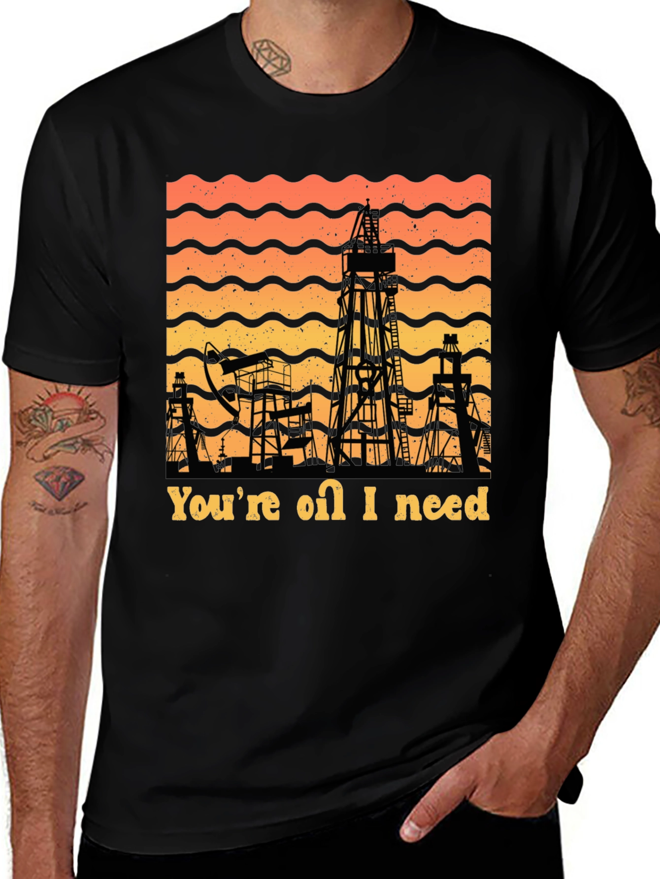 Variant 17 of You're Oil I Need T-Shirt