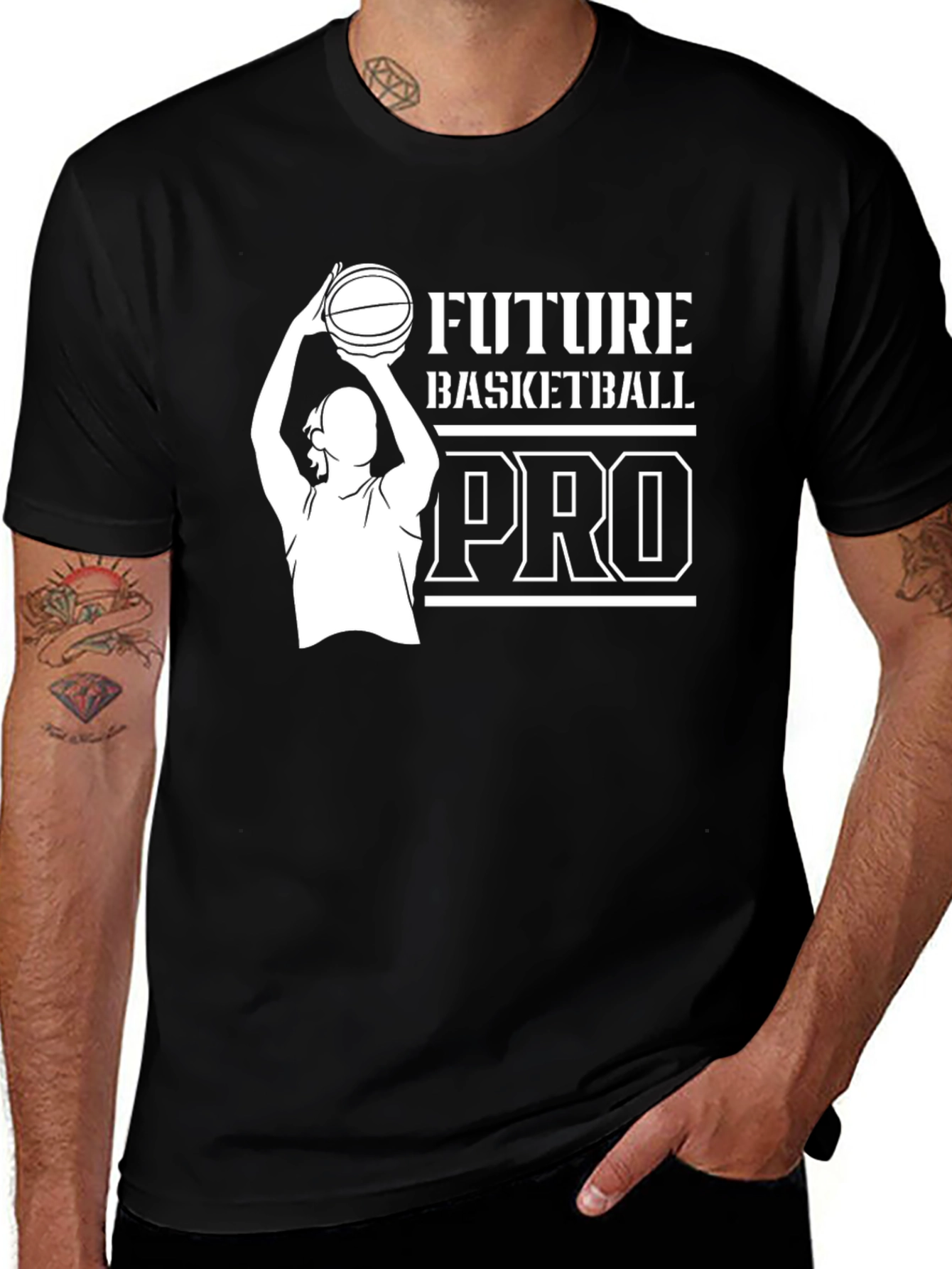 Variant 11 of Future Basketball Pro Graphic T-Shirt