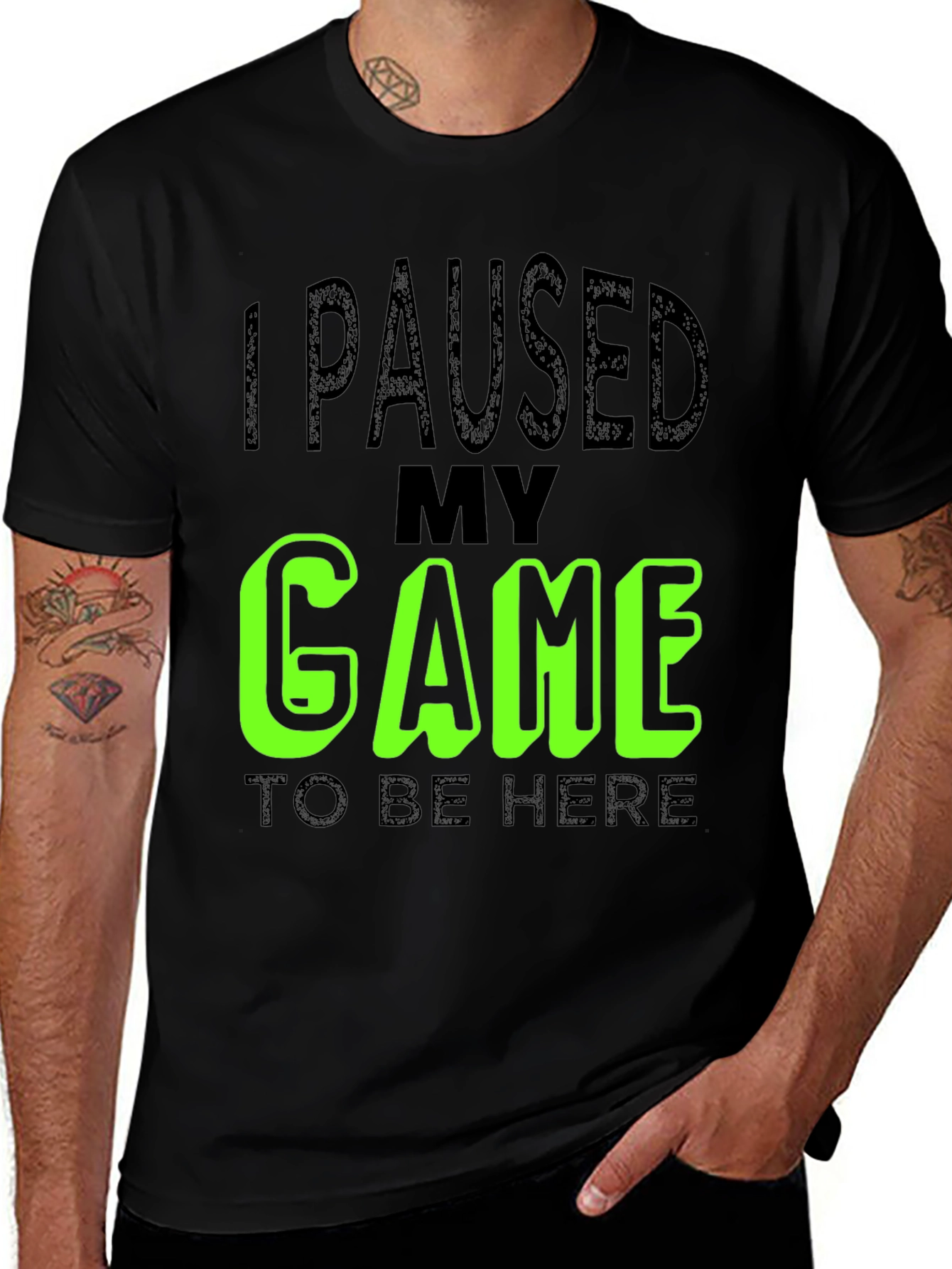Variant 11 of I Paused My Game T-Shirt - Gamer Humor