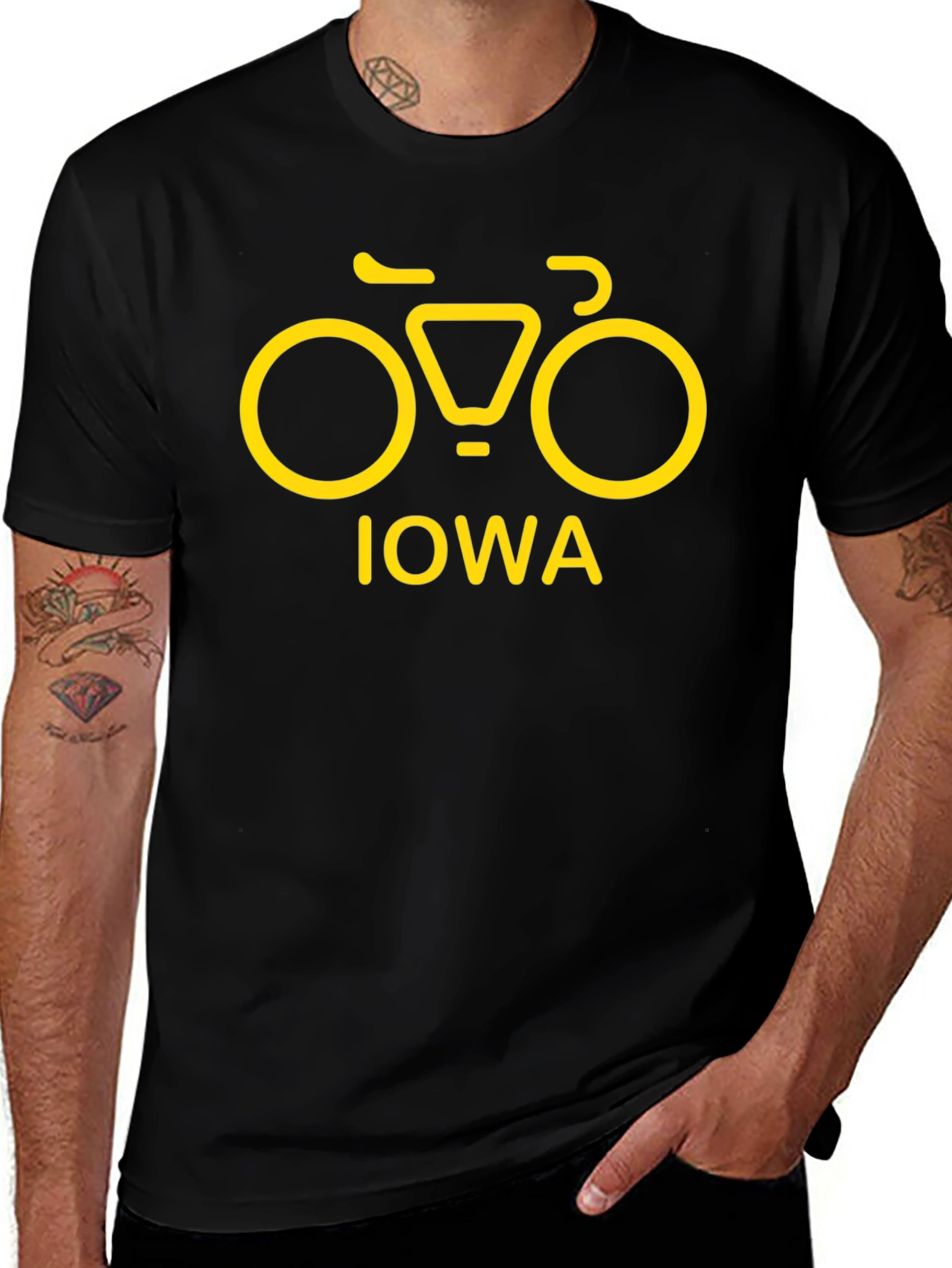Iowa Bike Graphic T-Shirt