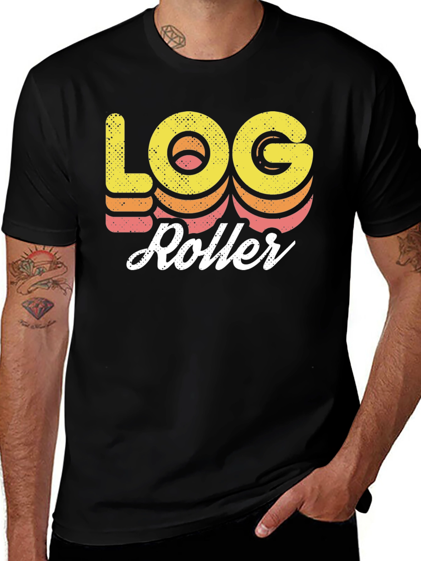 Variant 27 of Log Roller Graphic T-Shirt