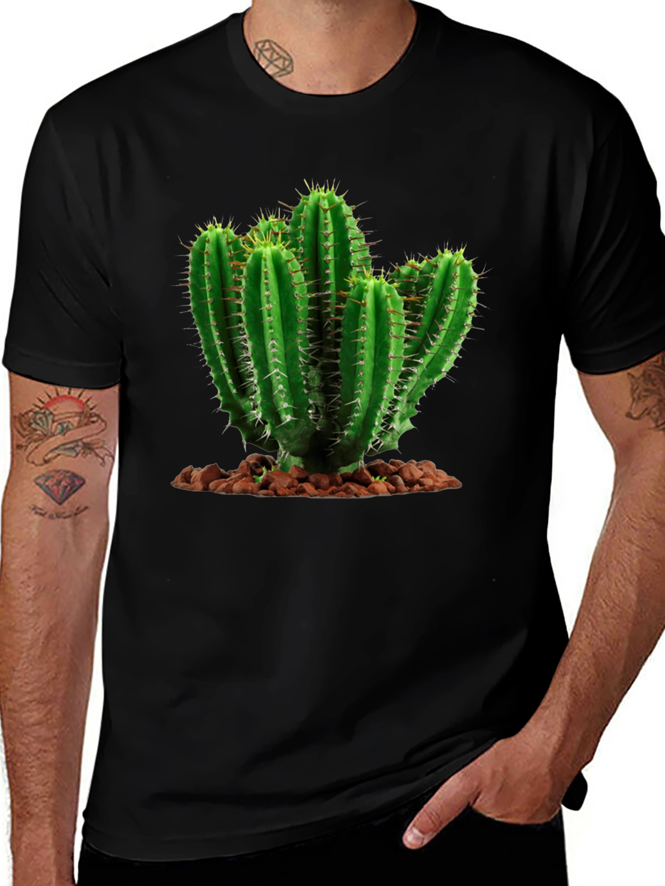 Variant 10 of Cactus Graphic Tee - Desert Humor