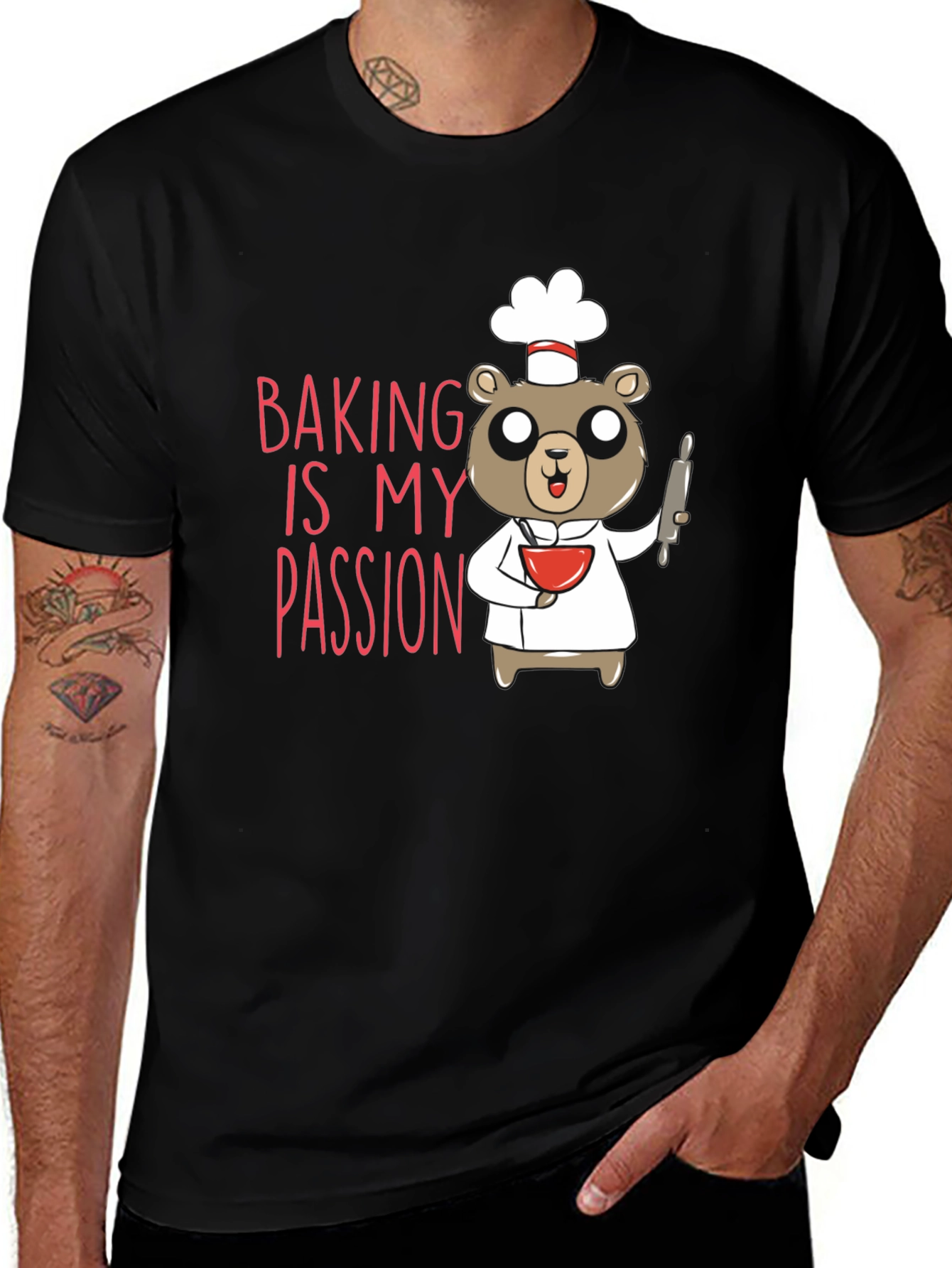 Variant 20 of Baking Is My Passion Bear T-Shirt