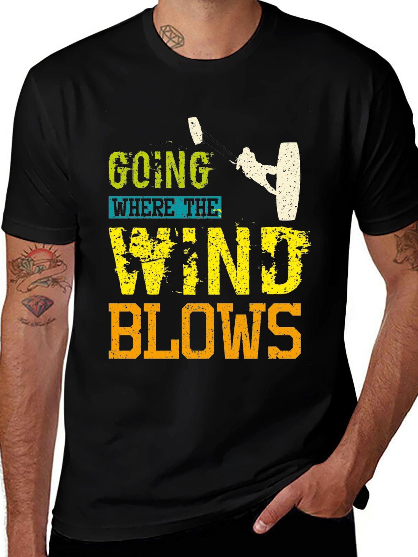 Variant 21 of Wind Blows T-Shirt