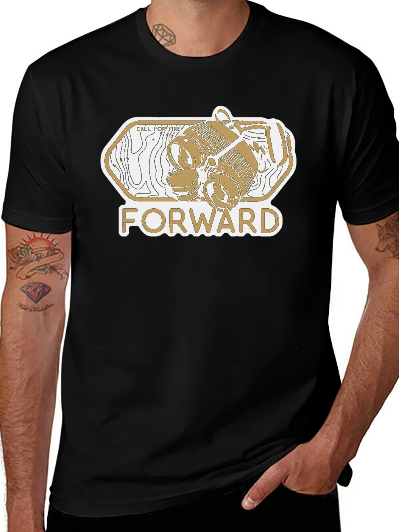 Forward Observer Graphic T-Shirt - Military Inspired