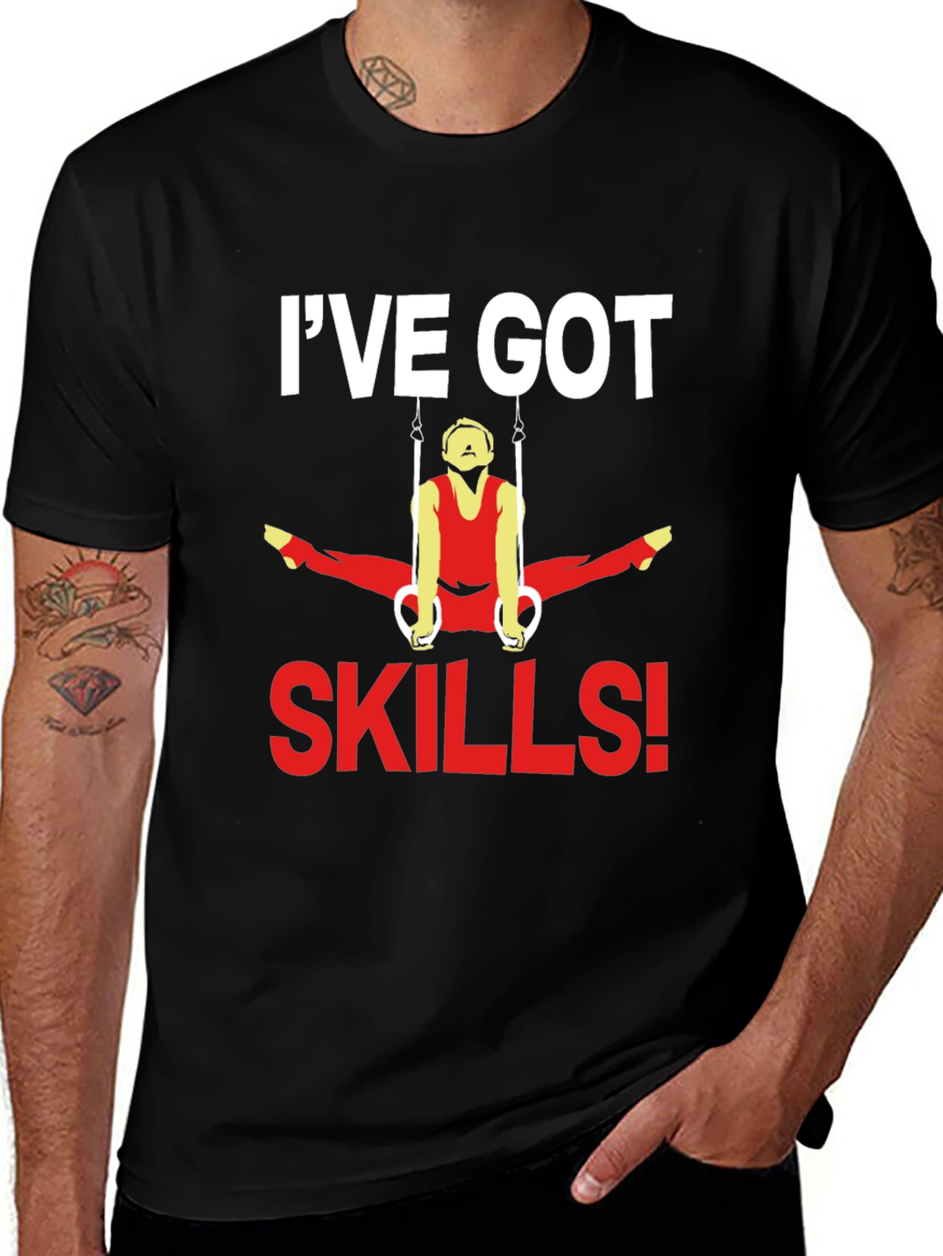 Variant 23 of I've Got Skills Gymnastics T-Shirt