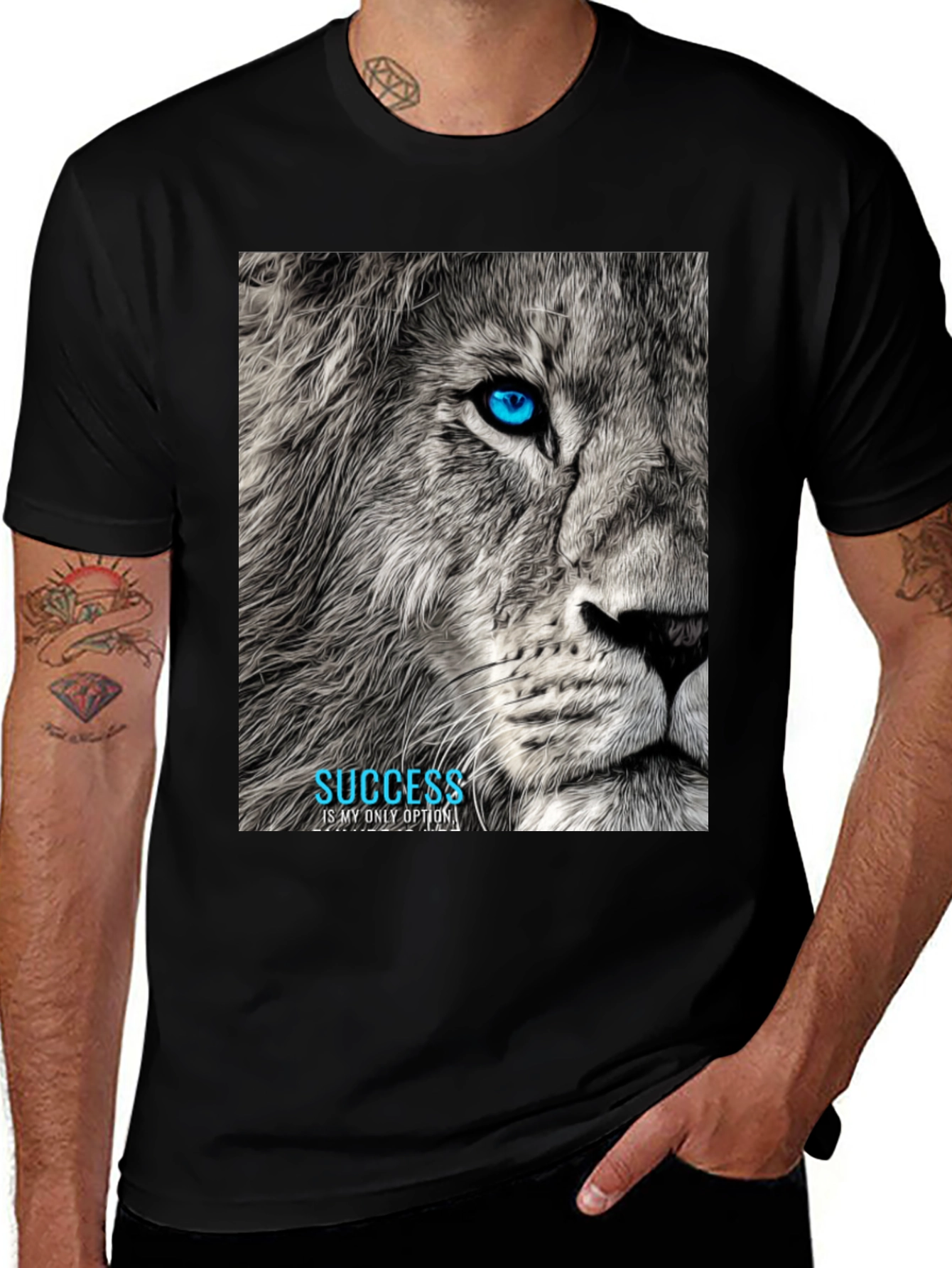 Variant 25 of Lion Success Graphic Tee
