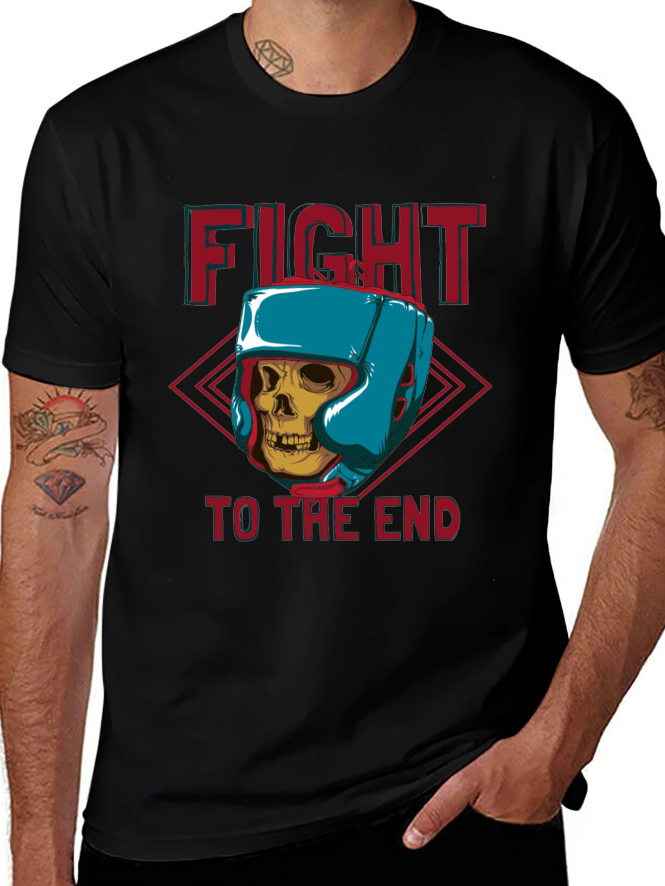 Variant 21 of Fight To The End T-Shirt