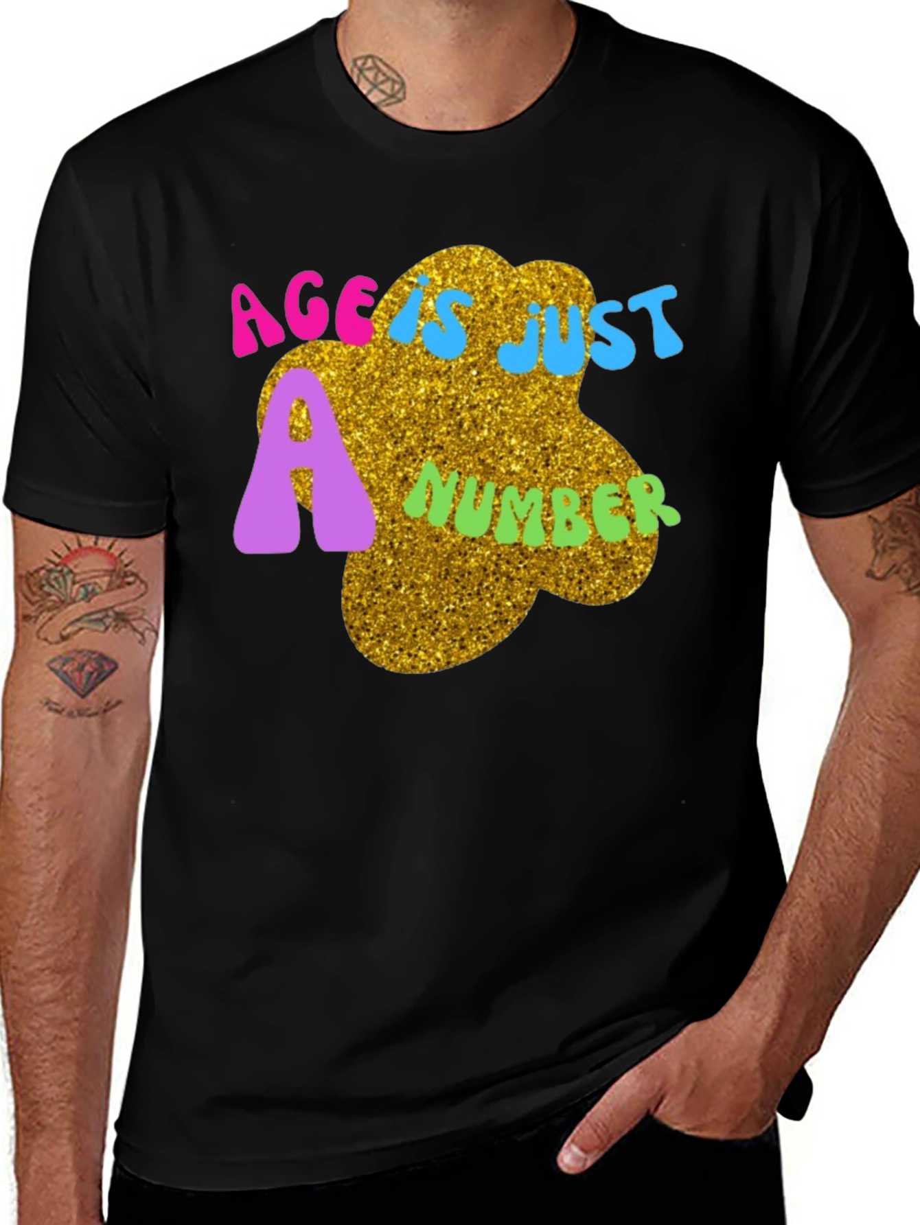 Variant 30 of Age is Just a Number Tee